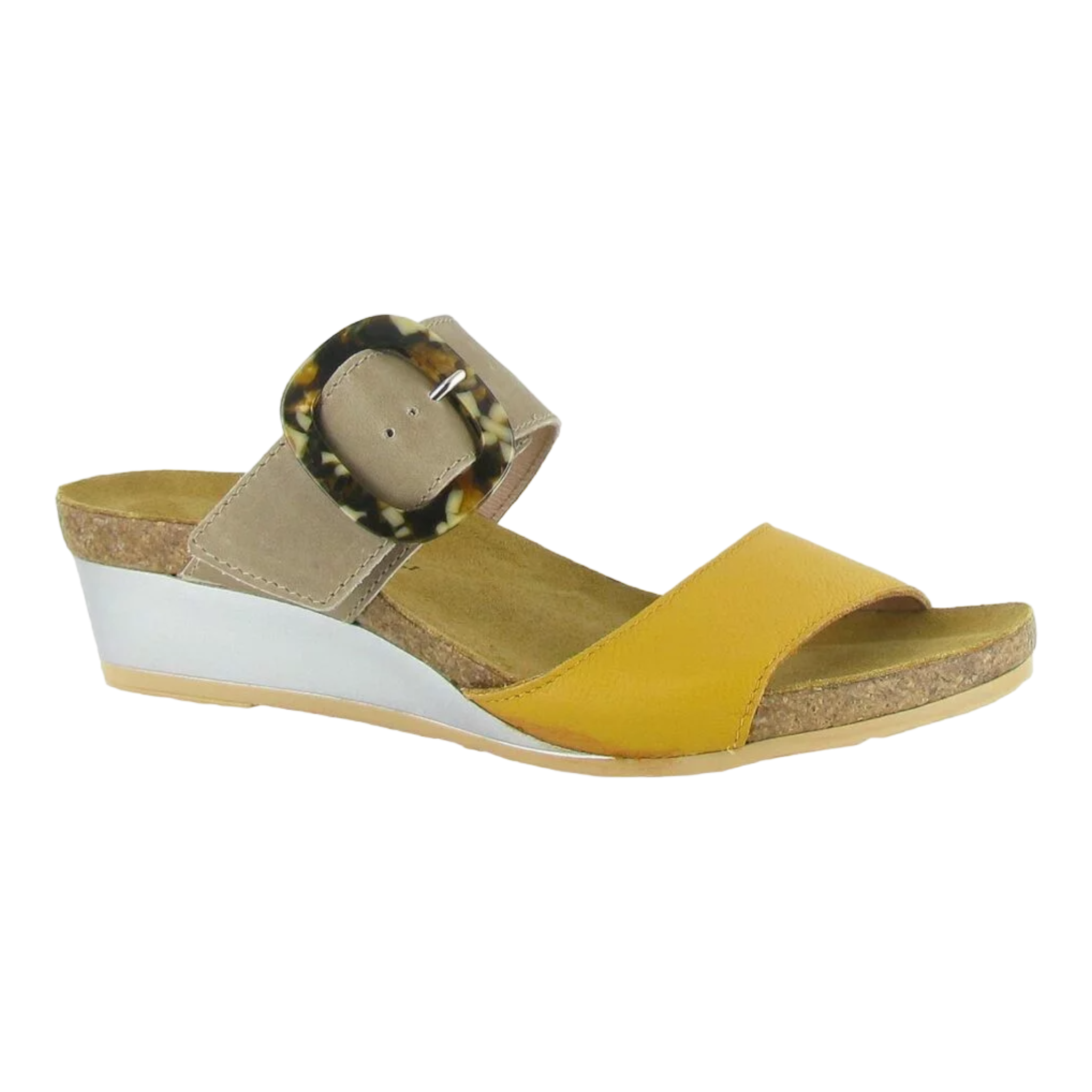 Naot - Kingdom - Marigold Leather/Khaki Beige Leather / M / 36