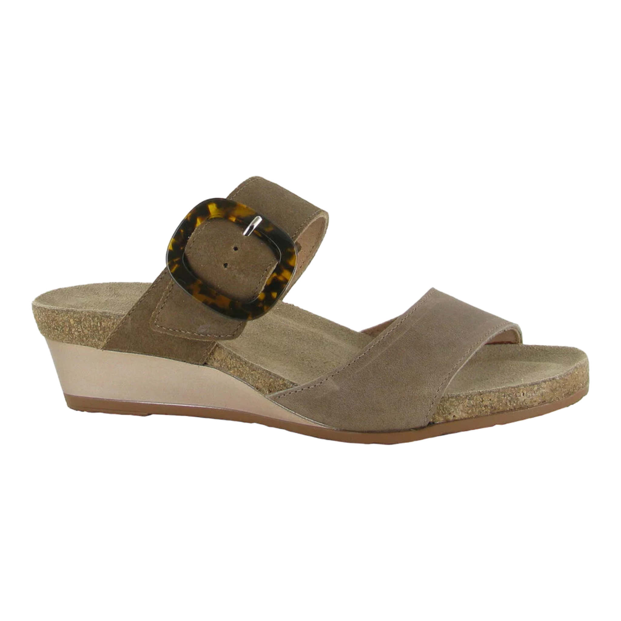 Naot - Kingdom - Oily Bark Nubuck/Antique Brown Suede / M / 36