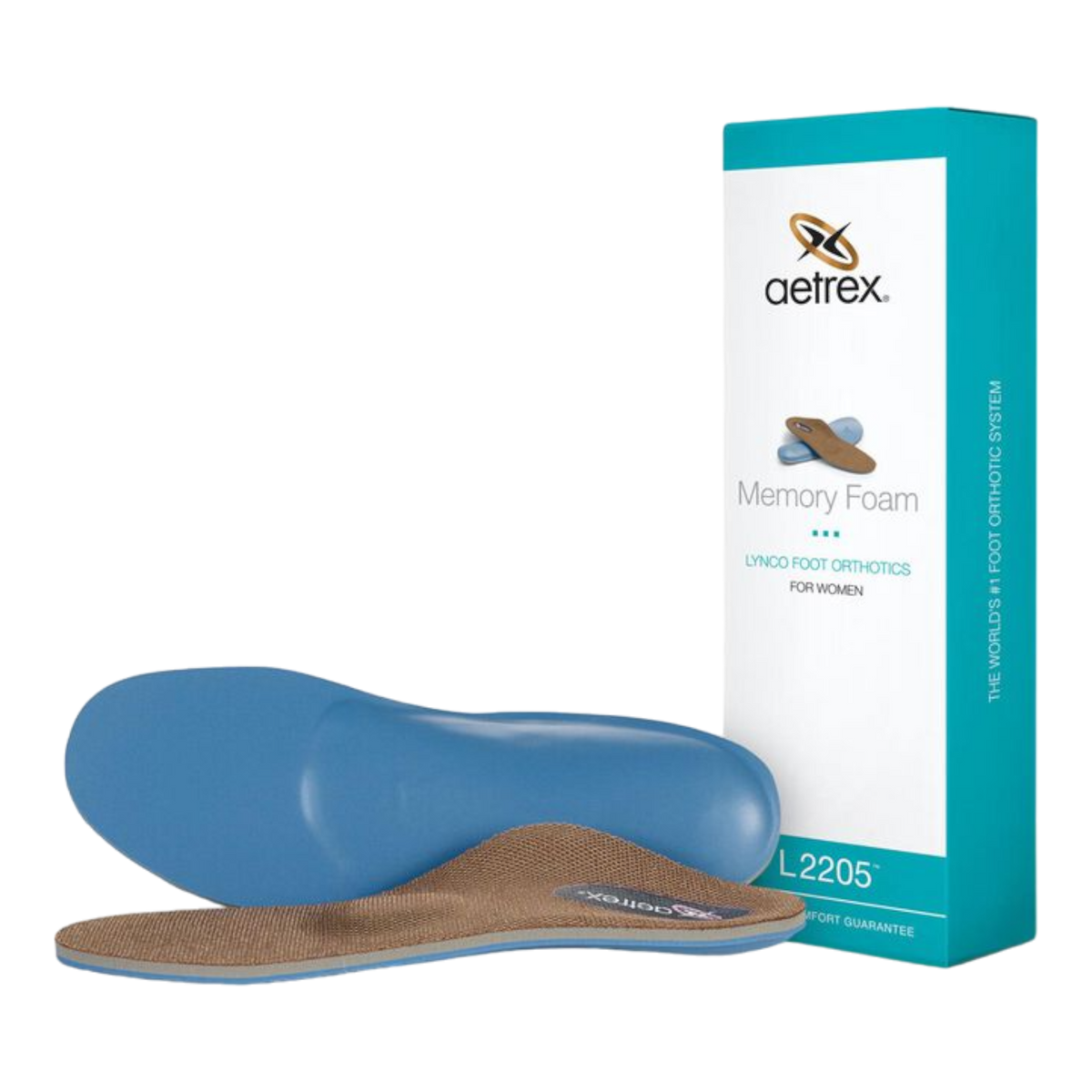 Women's Memory Foam Orthotics W/ Metatarsal Support