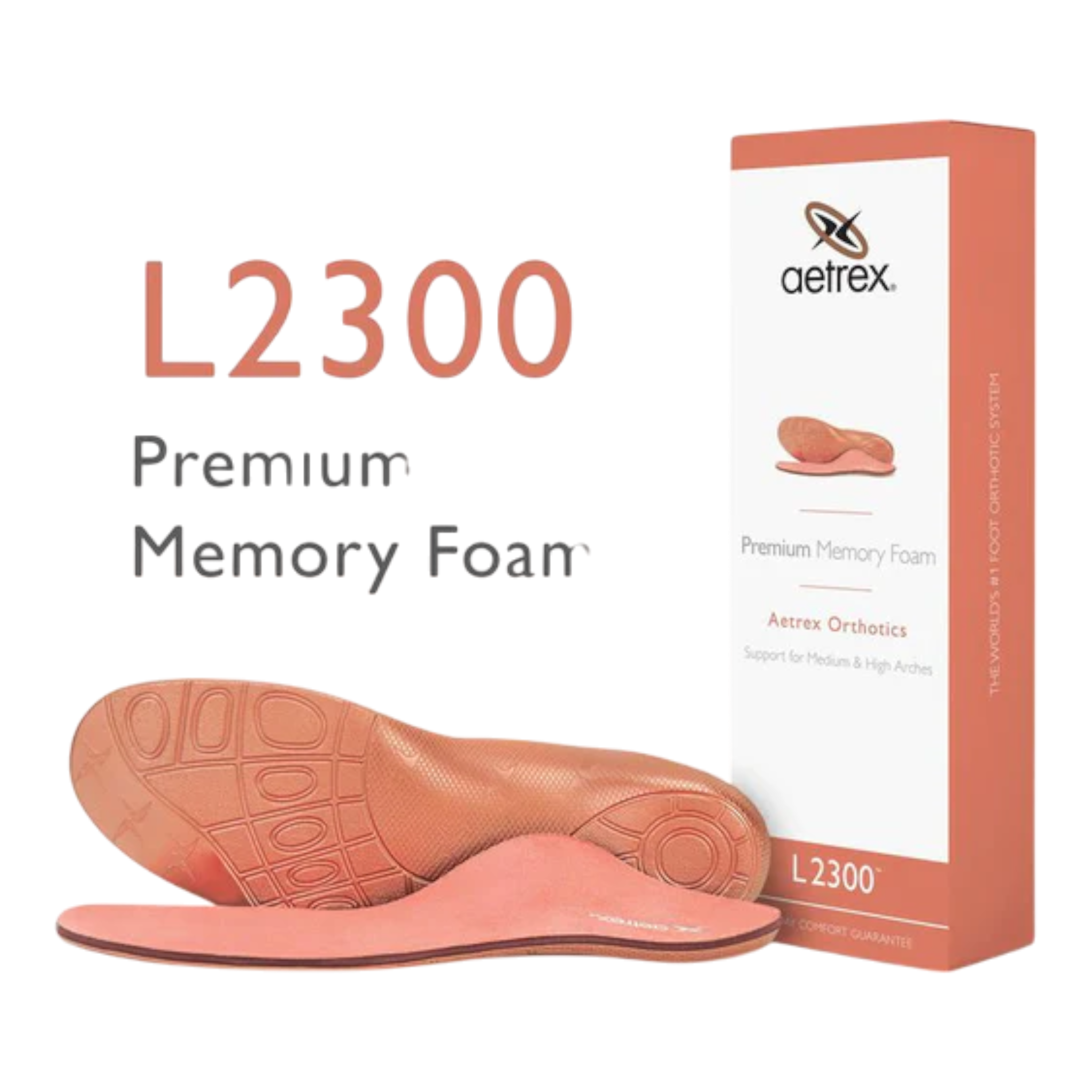 Lynco - Women's Premium Memory Foam Orthotics - Insole for Extra Comfort - 6