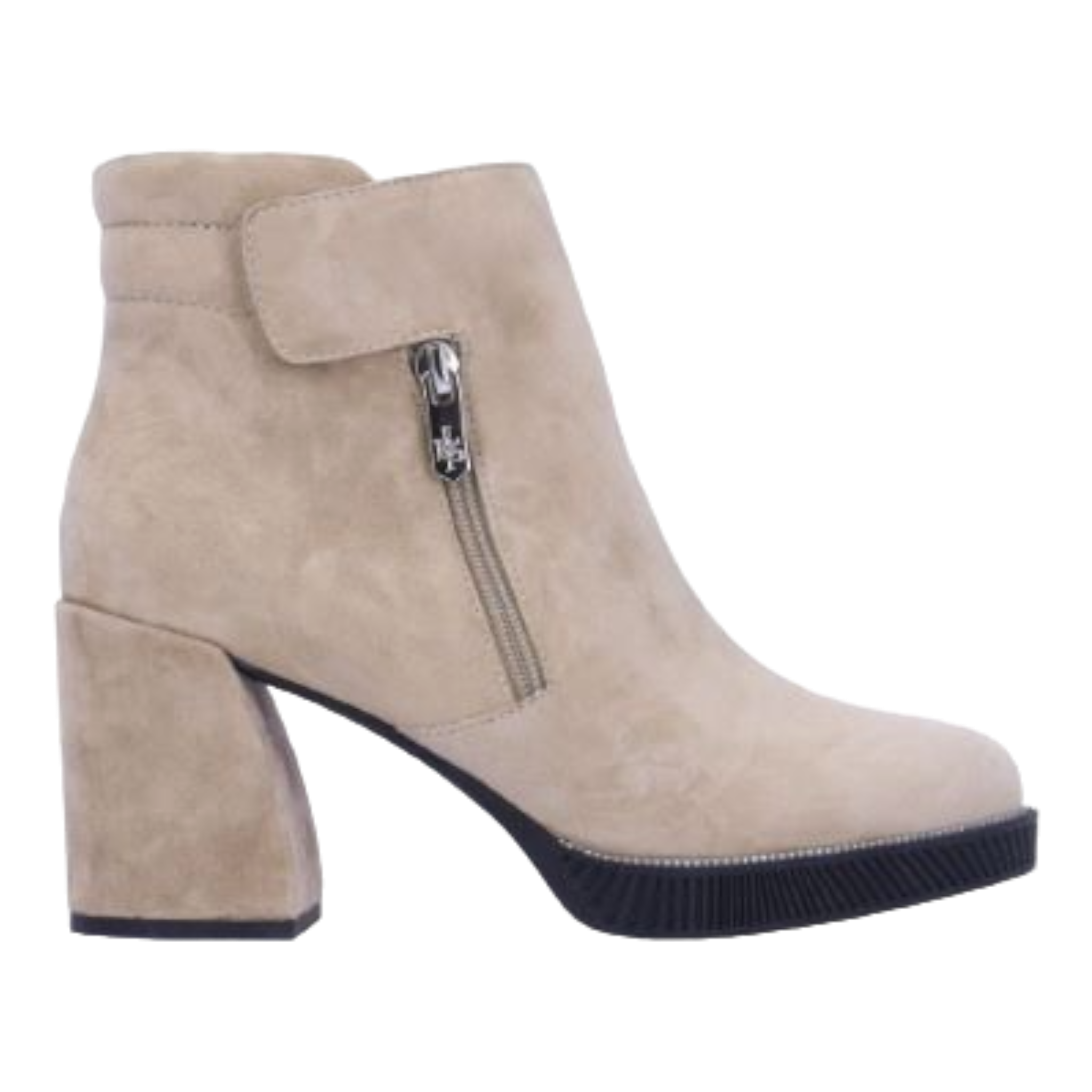 L’Amour Des Pieds - Lanelle - Taupe Kidsuede / M / 7