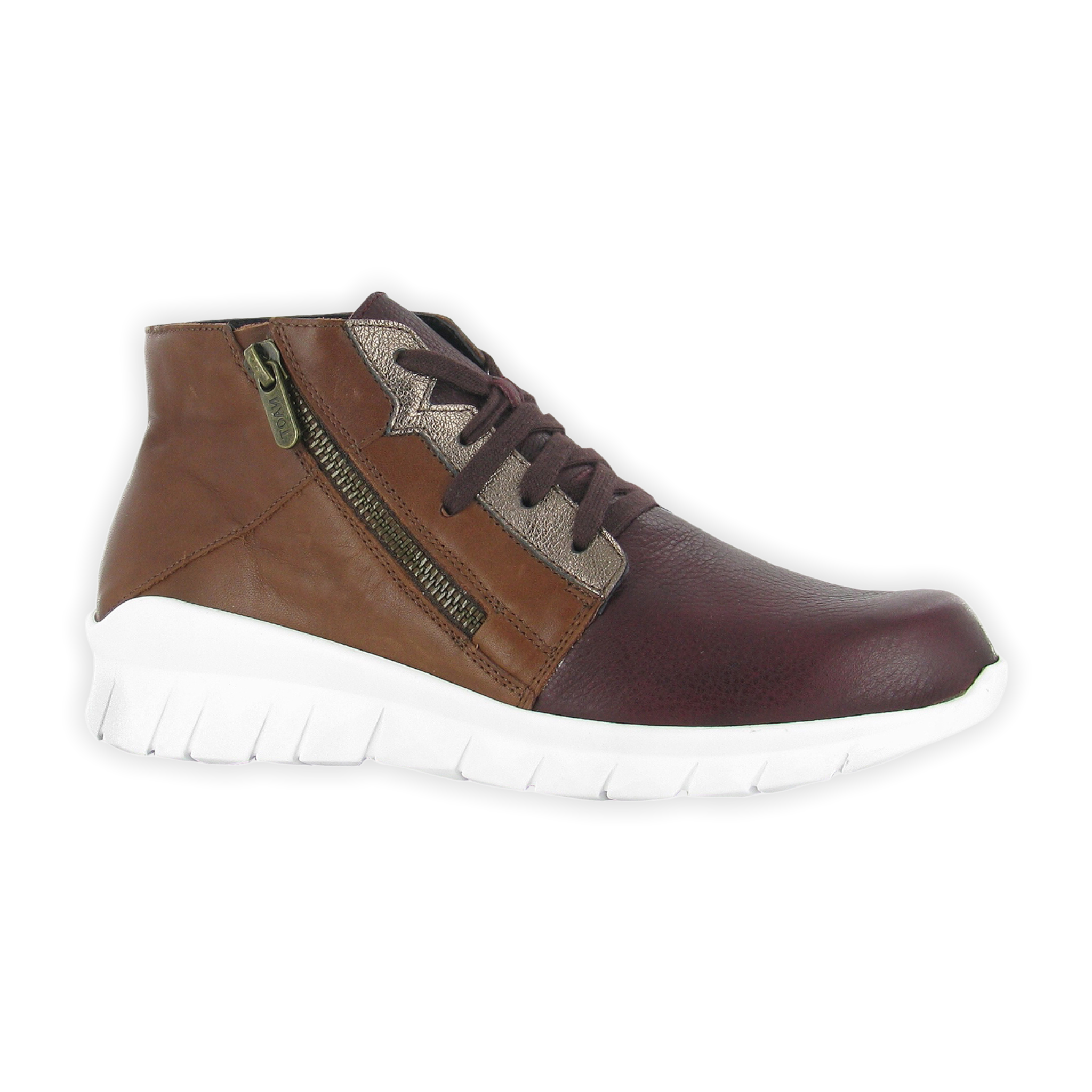 Naot - Polaris - Soft Bordeaux/Soft Chestnut/Radiant Copper / M / 38