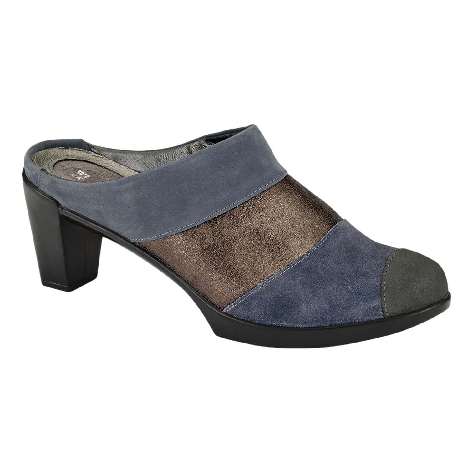 Naot - Fortuna - Blue/Gray Combo / M / 37