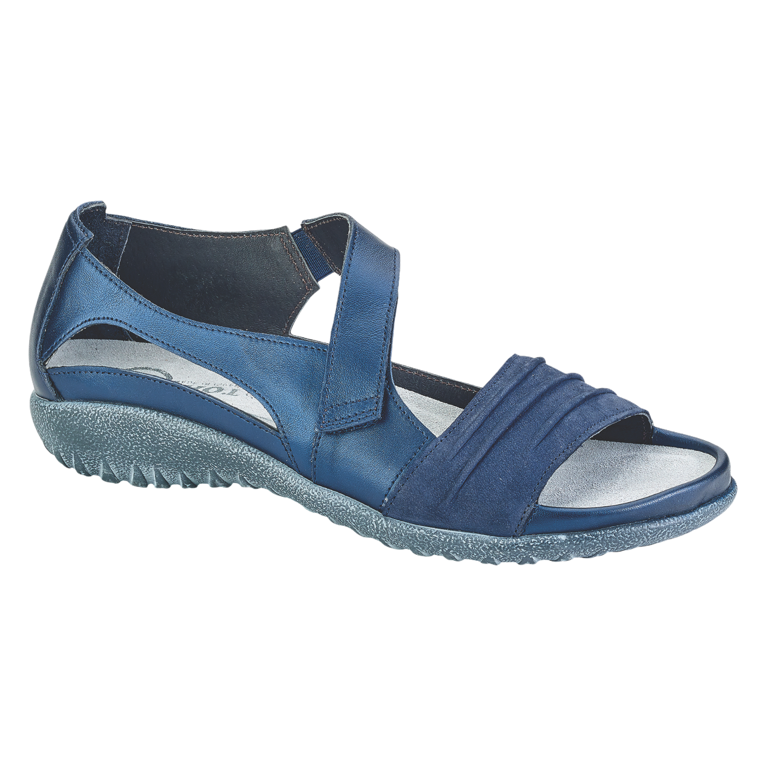 Naot - Papaki - Navy Velv Nbk/Polar Lthr / M / 35