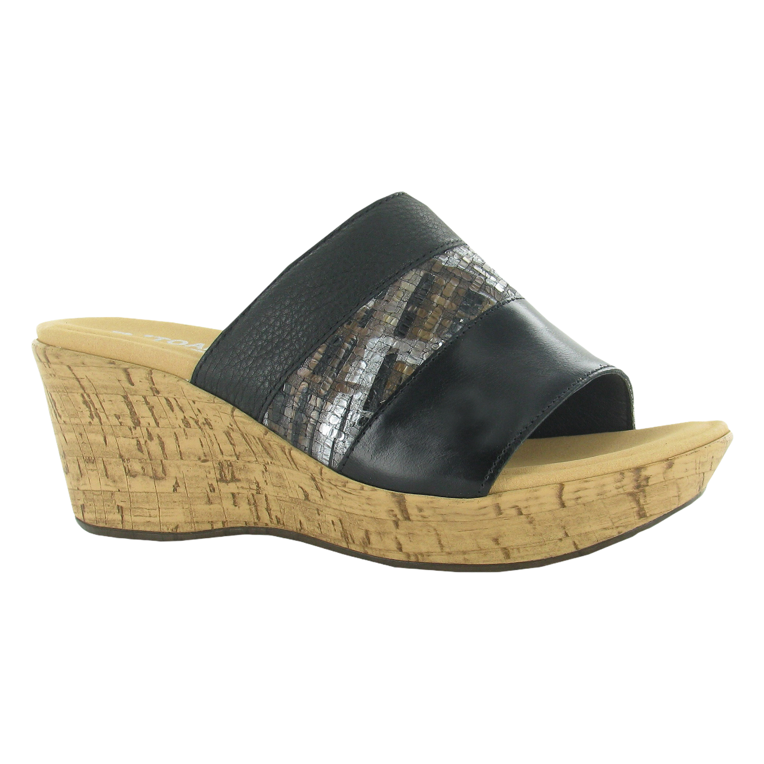 Naot - Tiki - Blk Madras/Mix Mtlc/Sft Blk / M / 37