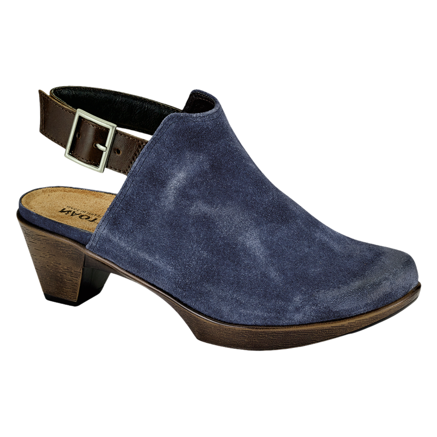 Naot - Upgrade - Brushed Midnight Blue/Walnut / M / 36