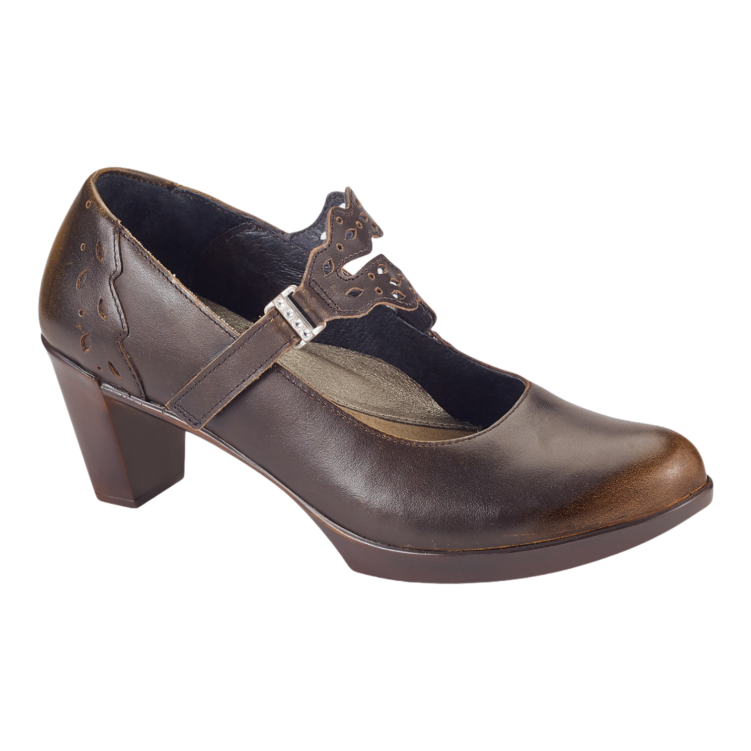 Naot - Amato - Volcanic Brown Leather / M / 36