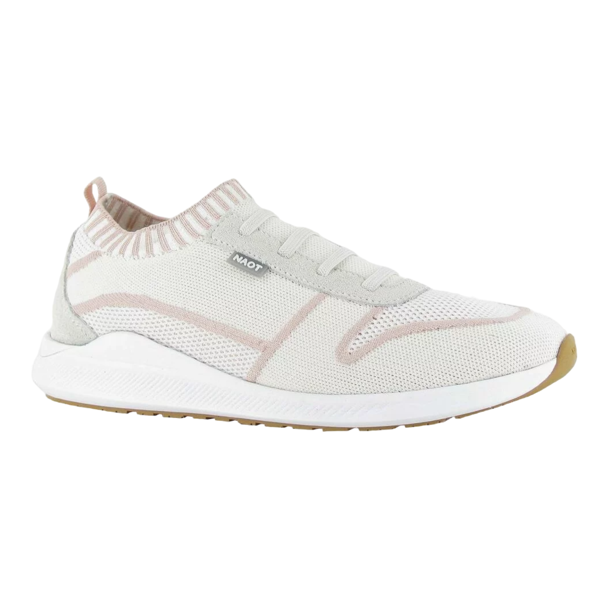 Naot - Adonis - White/Pink Knit / M / 36