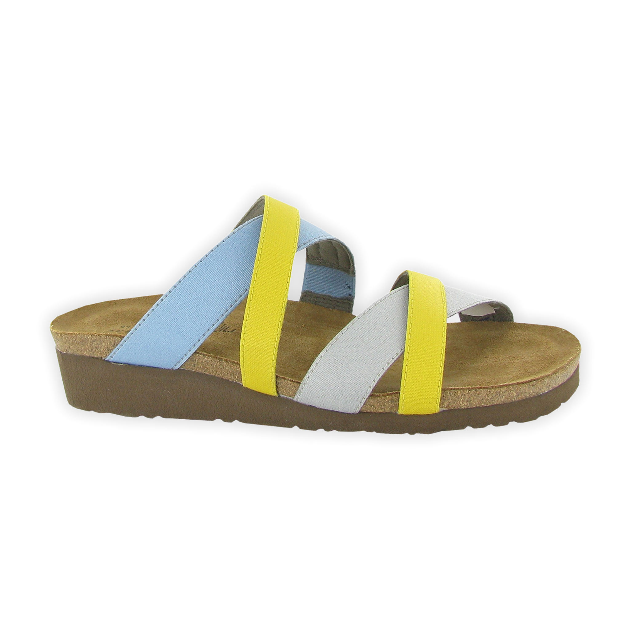 Naot - Roxanna - Grey/Silver/Yellow Stretch / M / 36