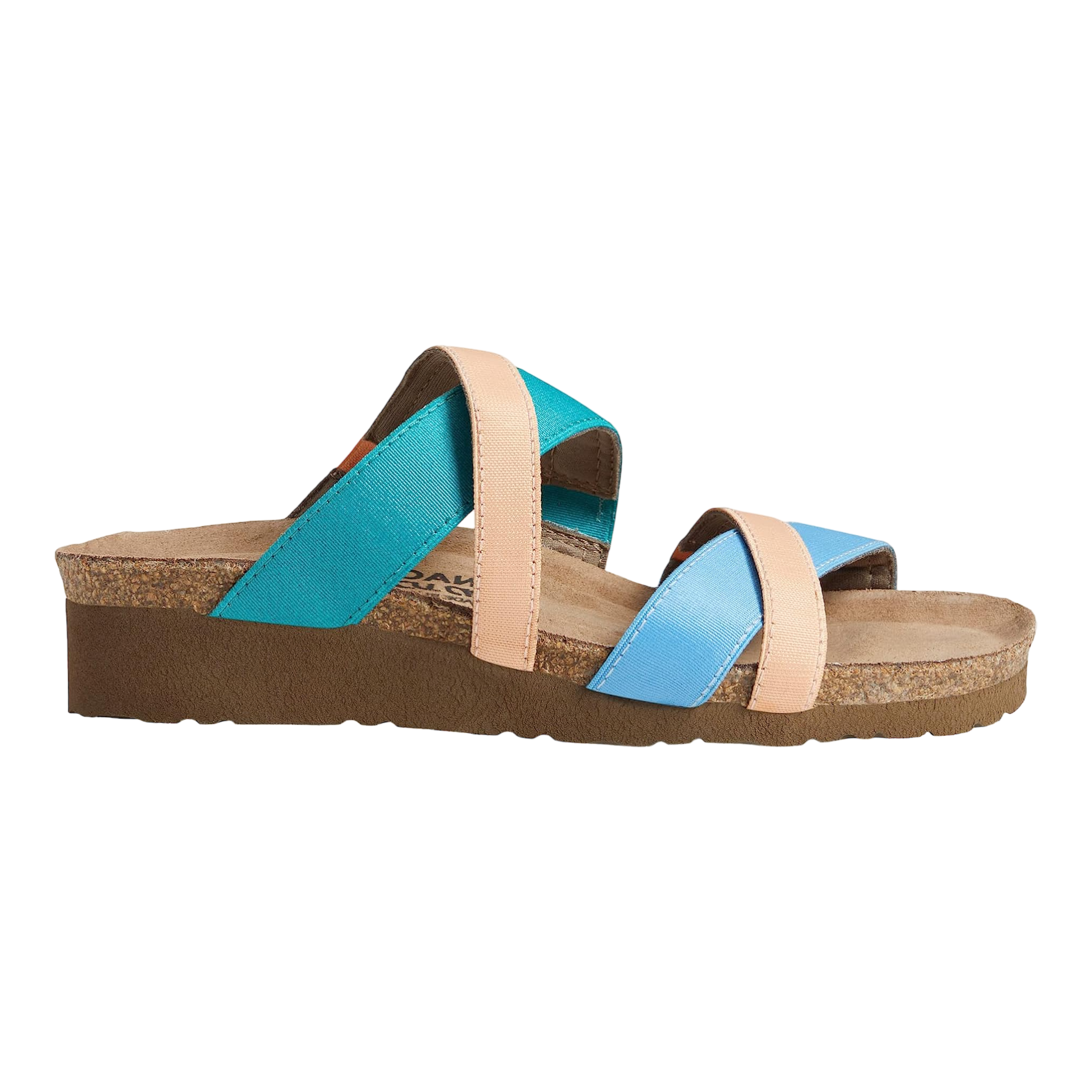 Naot - Roxanna - Sky Blue/Aqua/Peach Stretch / M / 36