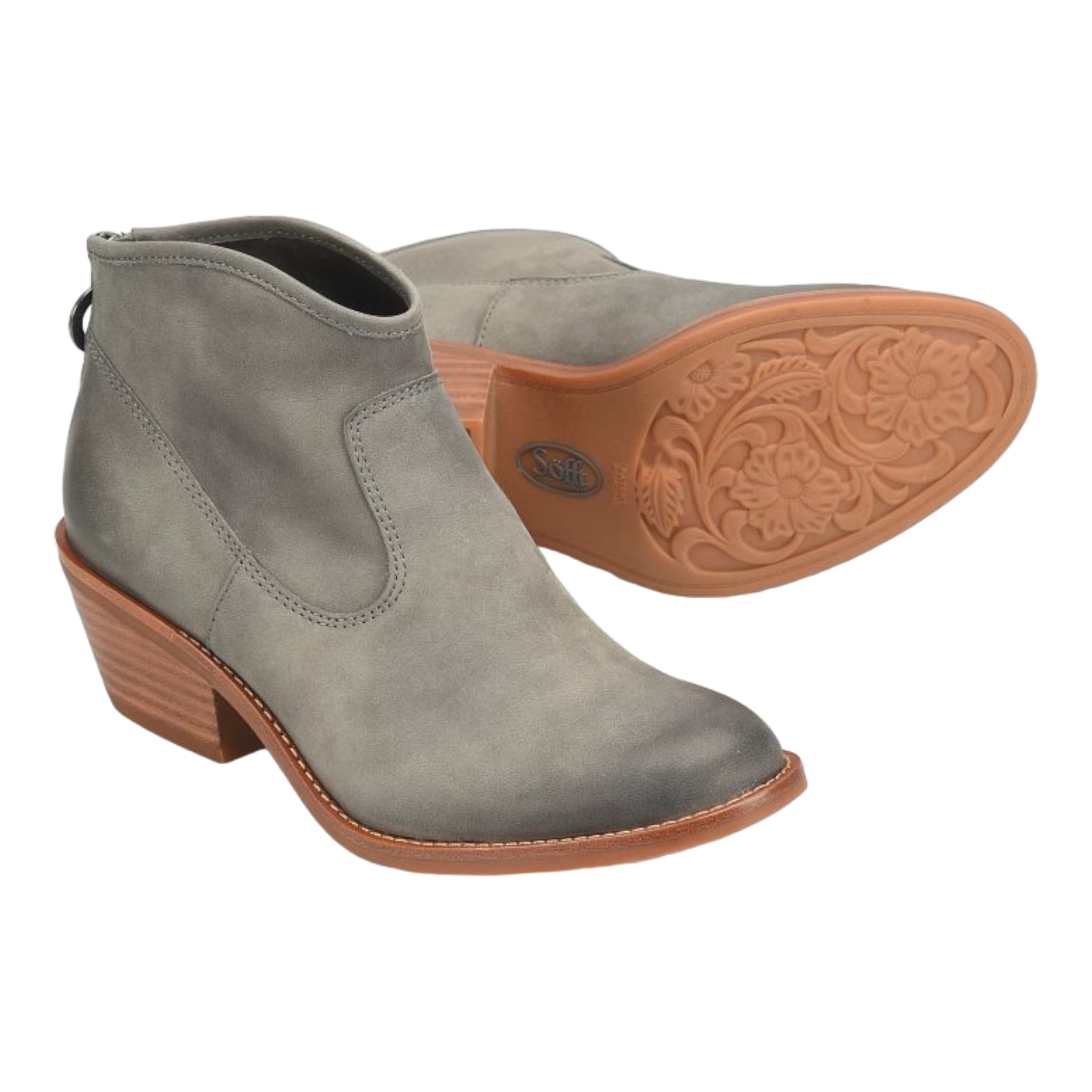 Sofft Women's Aisley Boots - Moon Grey in Size 9.5