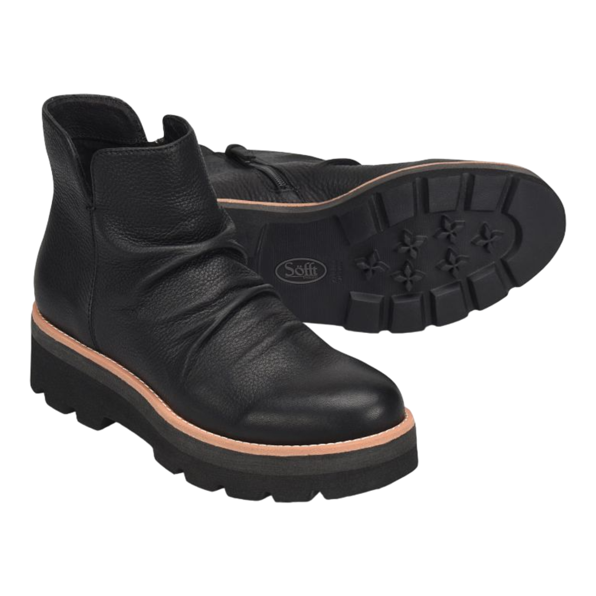 Sofft sales boots black