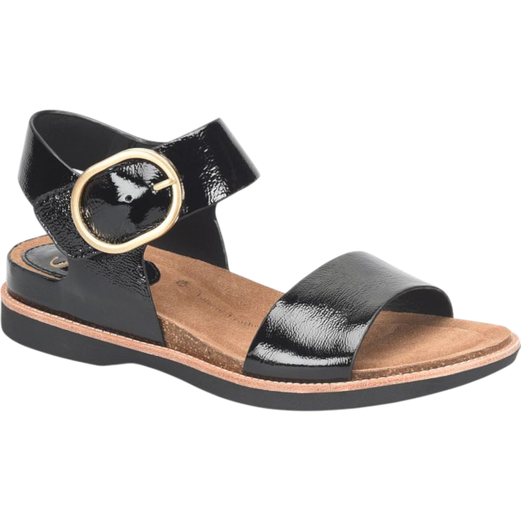 Sofft - Bali - Black Patent / M / 6