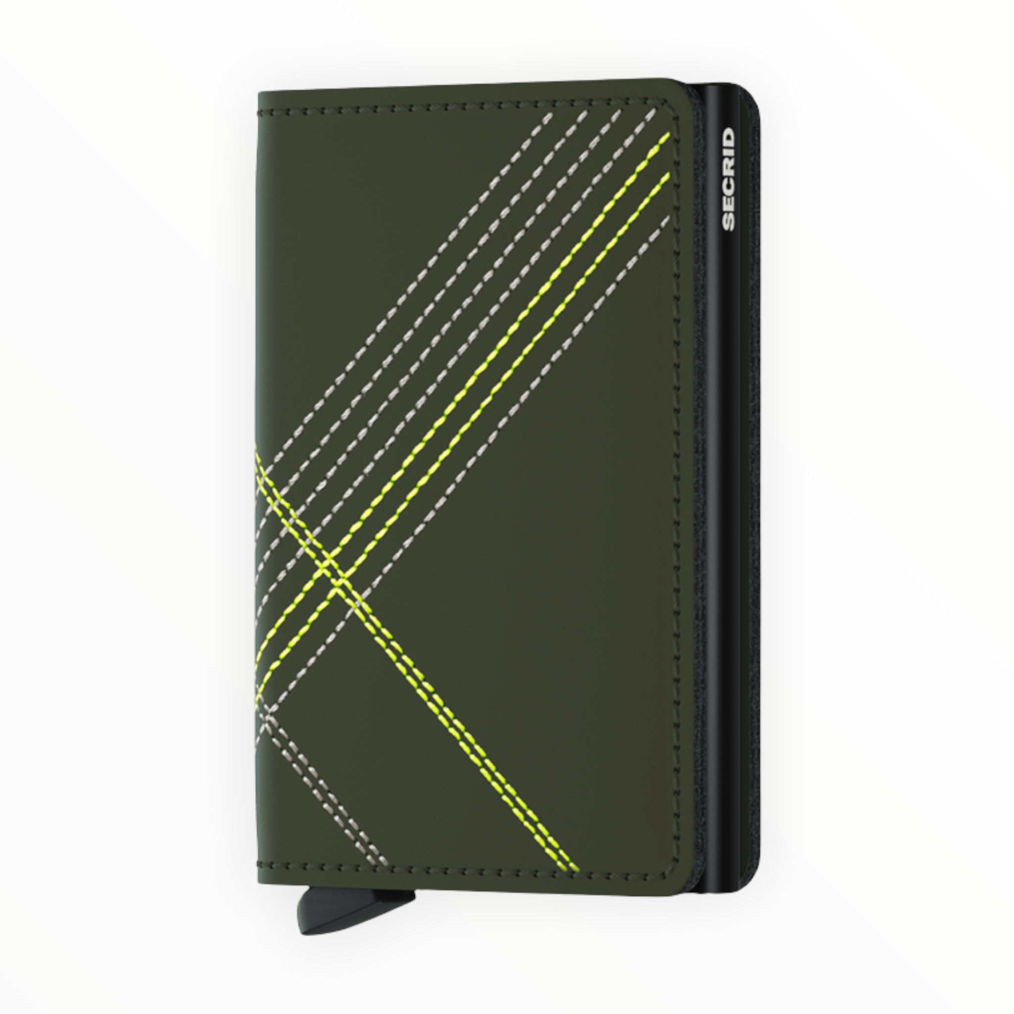Secrid - Slimwallet Stitch - Linea Lime