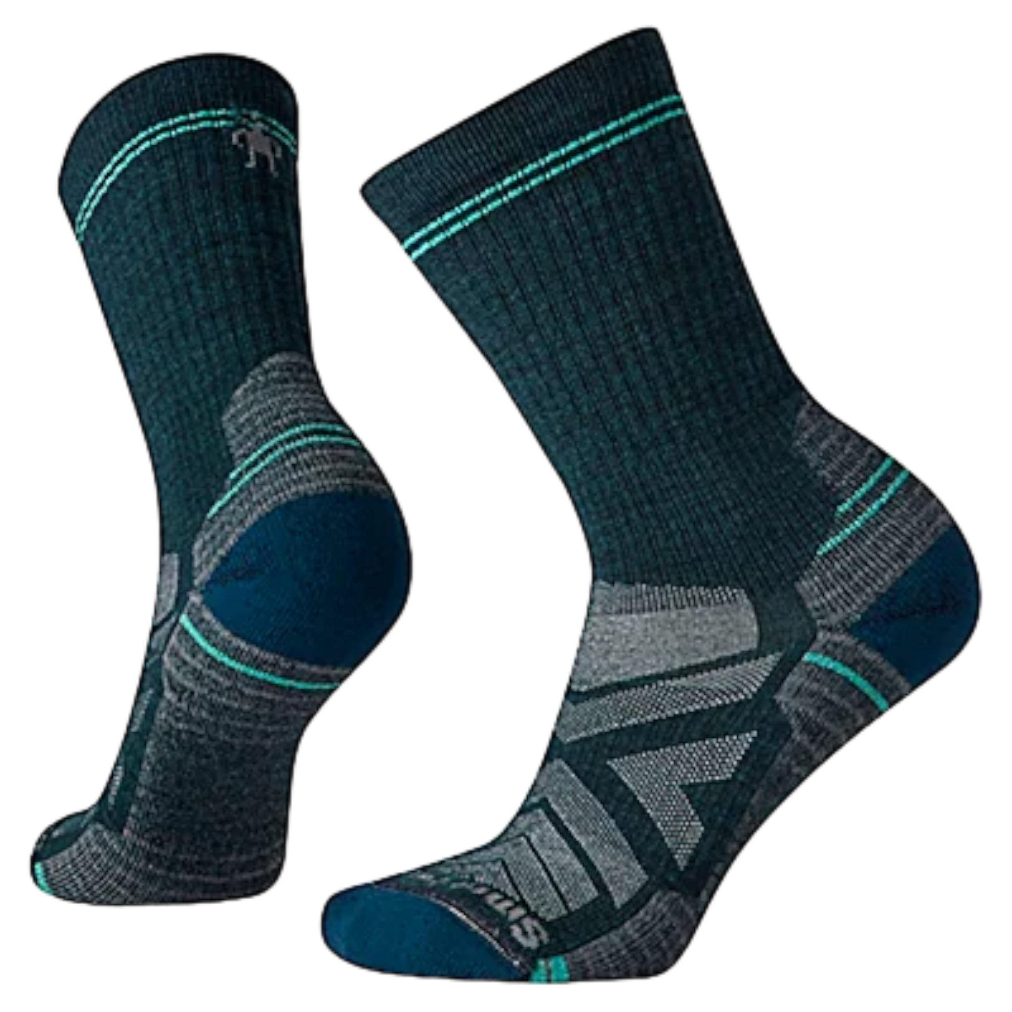 Smartwool - Women's Hike Light Cushion Crew Socks - Twilight Blue / S