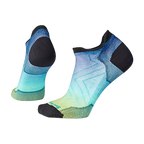 Women's Run Zero Cushion Ombre Print Low Ankle Socks