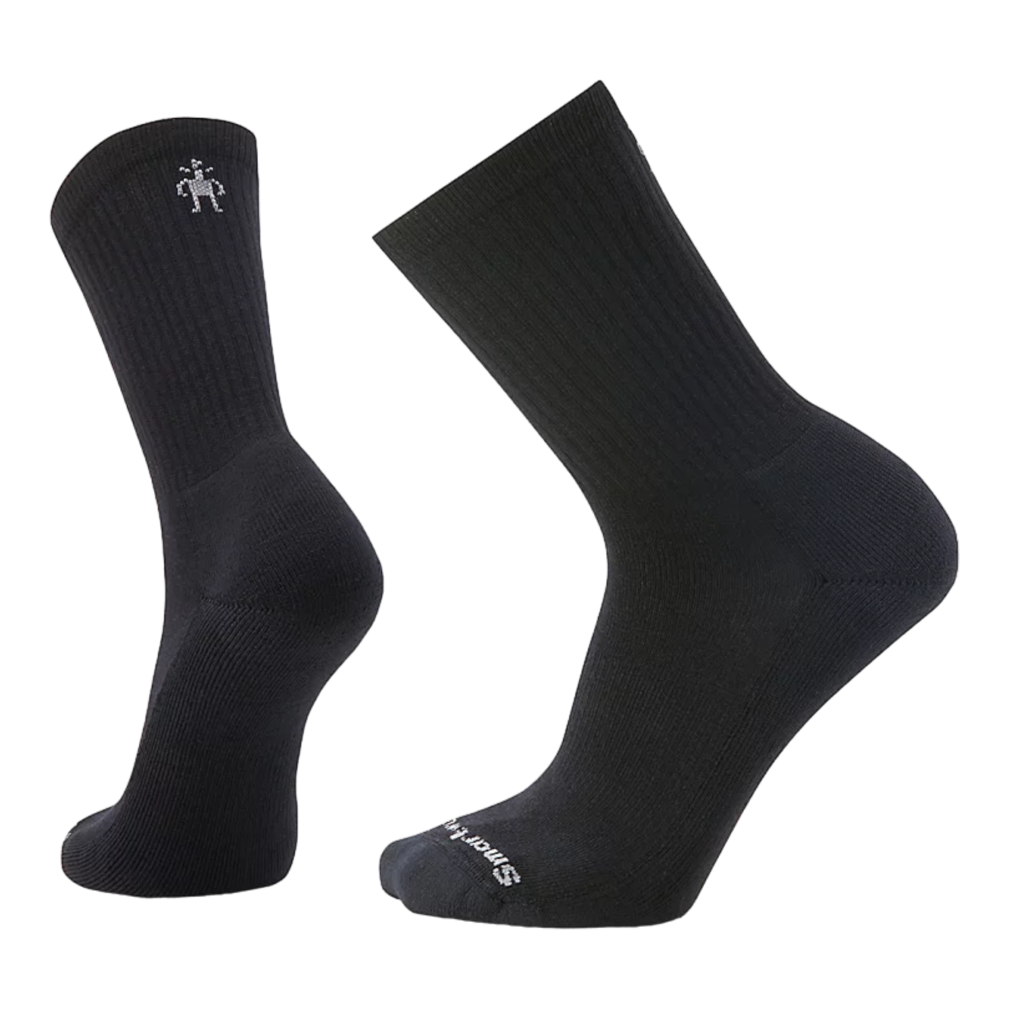 Smartwool - Solid Rib Crew - Black / S