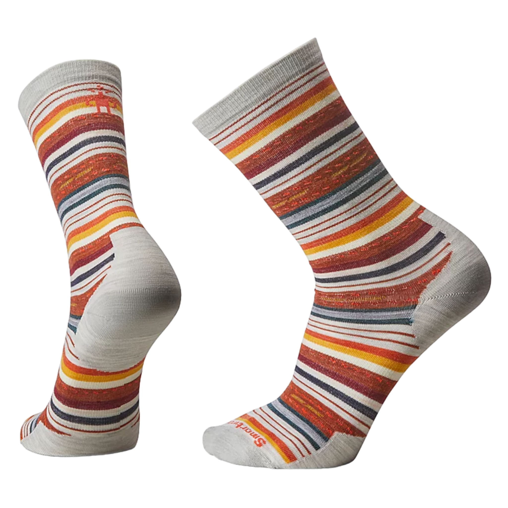 Smartwool - Everyday Margarita Zero Cushion Crew Socks - Ash / S