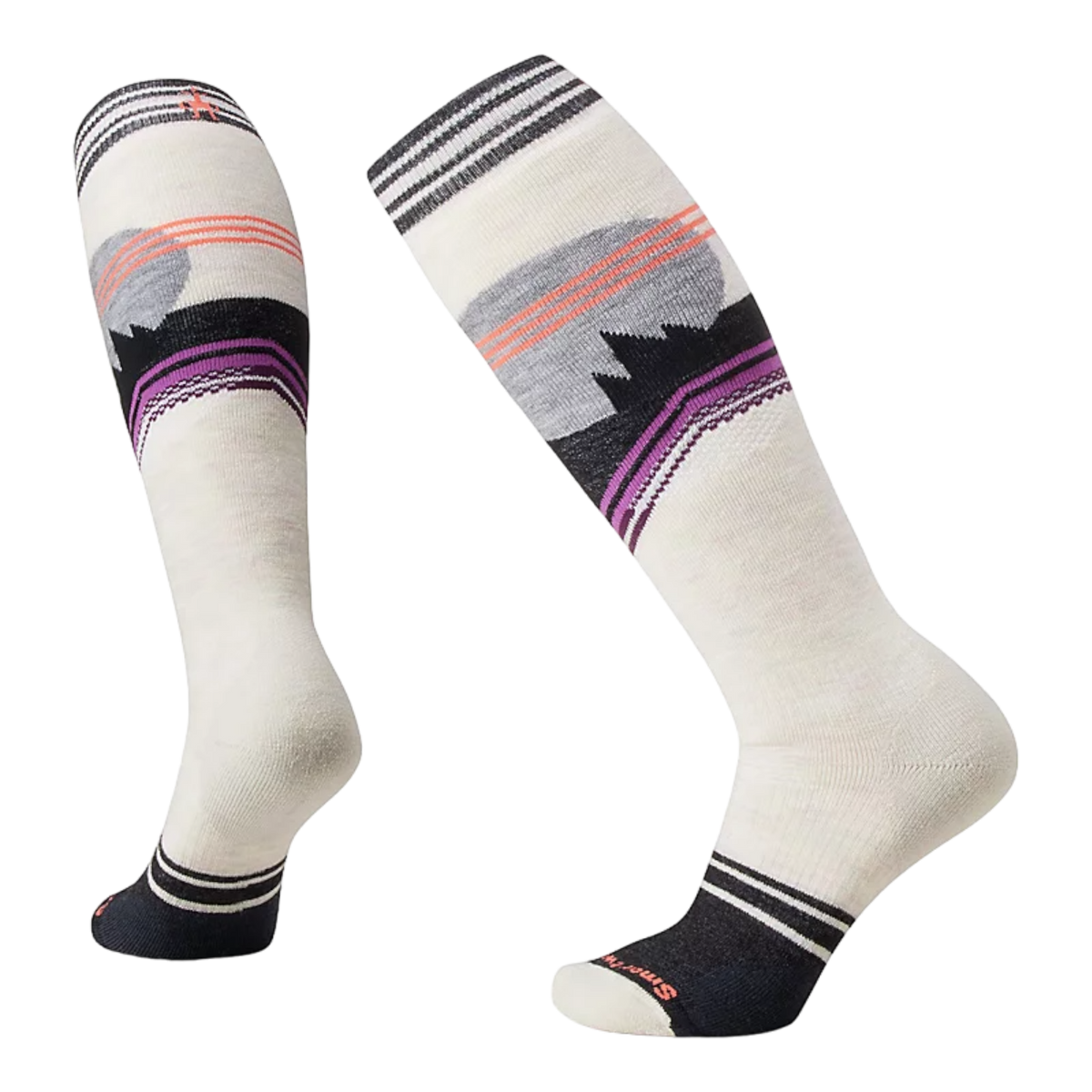 Women's Snowboard Full Cushion Moon Energy Over The Calf Socks
