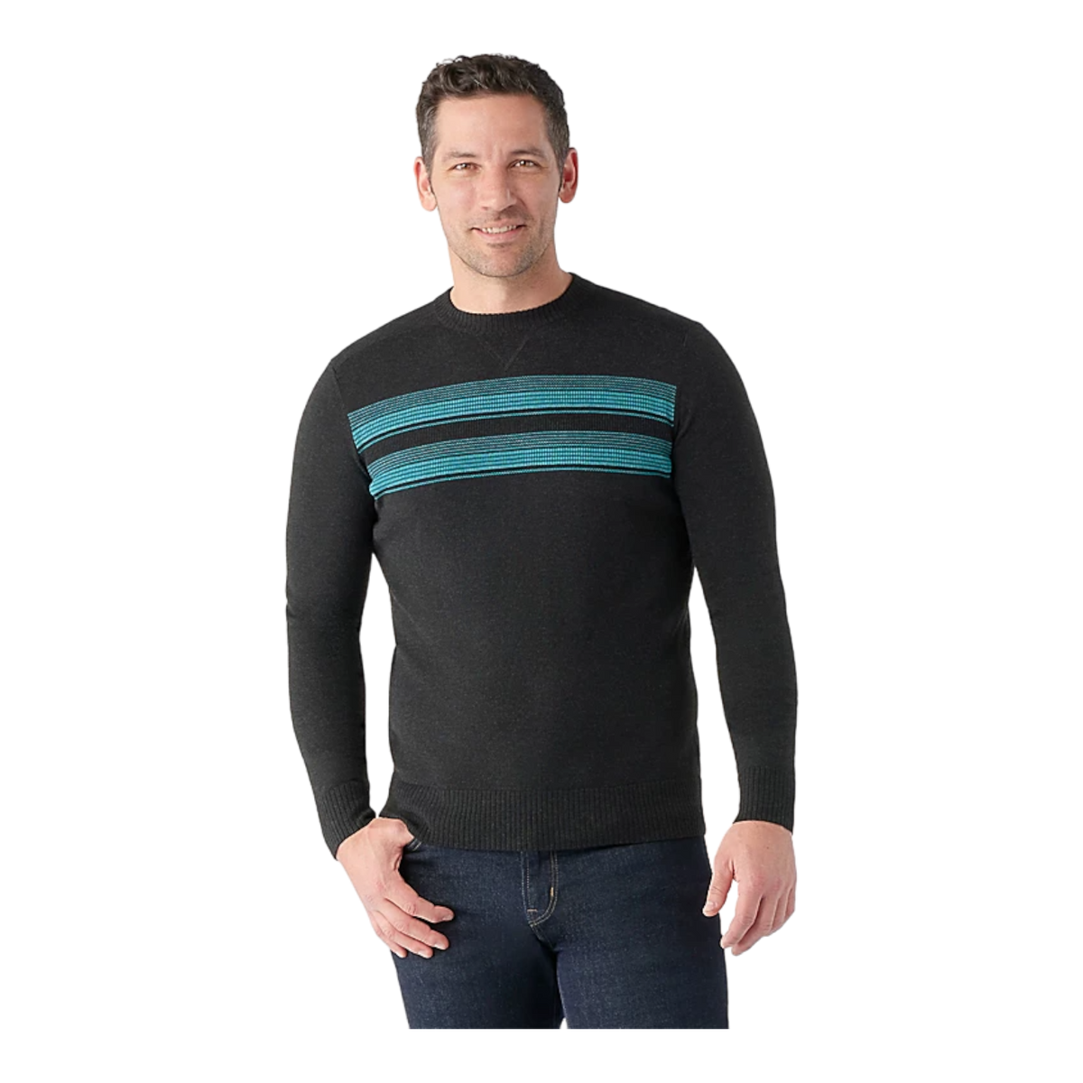 Smartwool - Men's Sparwood Stripe Crew Sweater