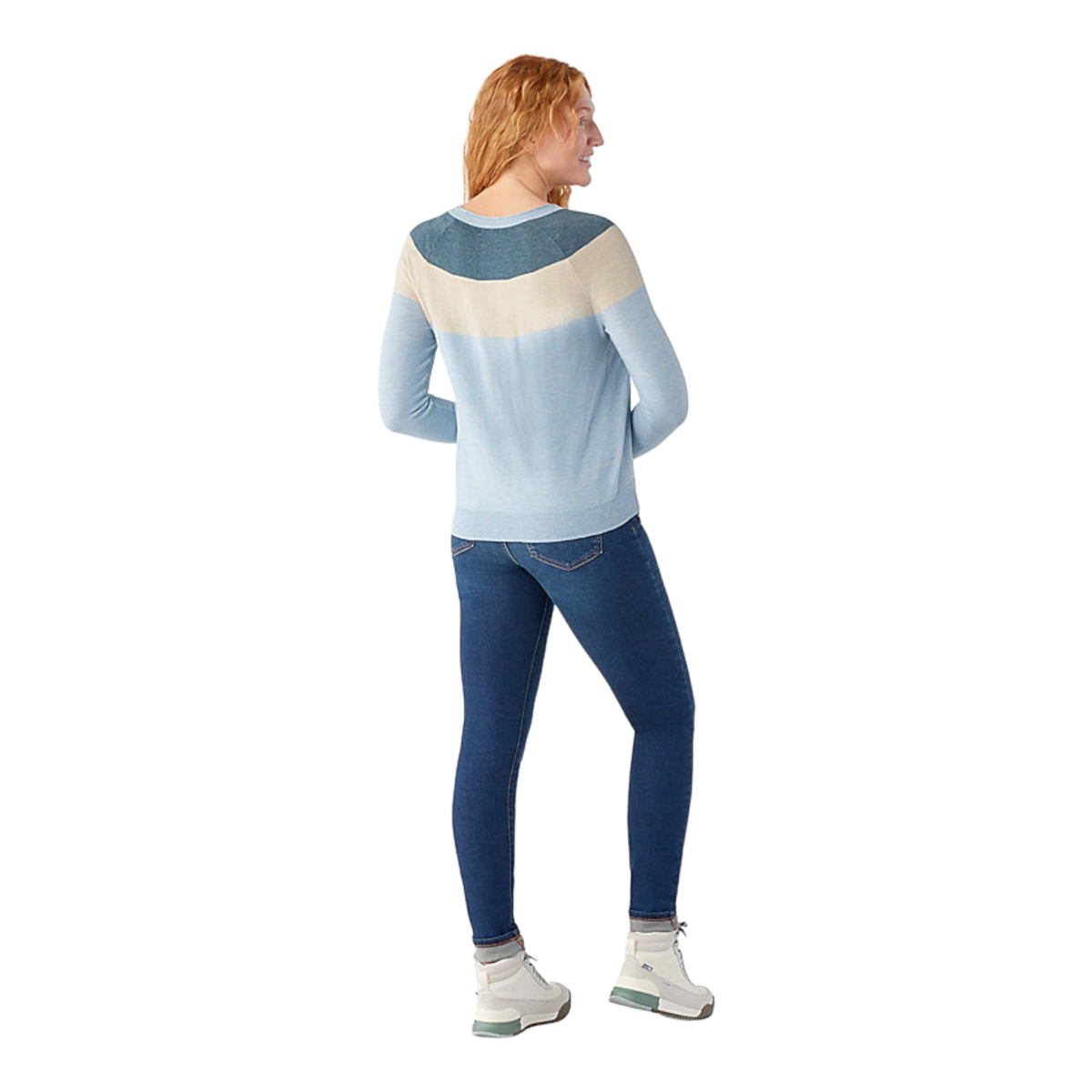 Smartwool - Women's Edgewood Colorblock Crew Sweater
