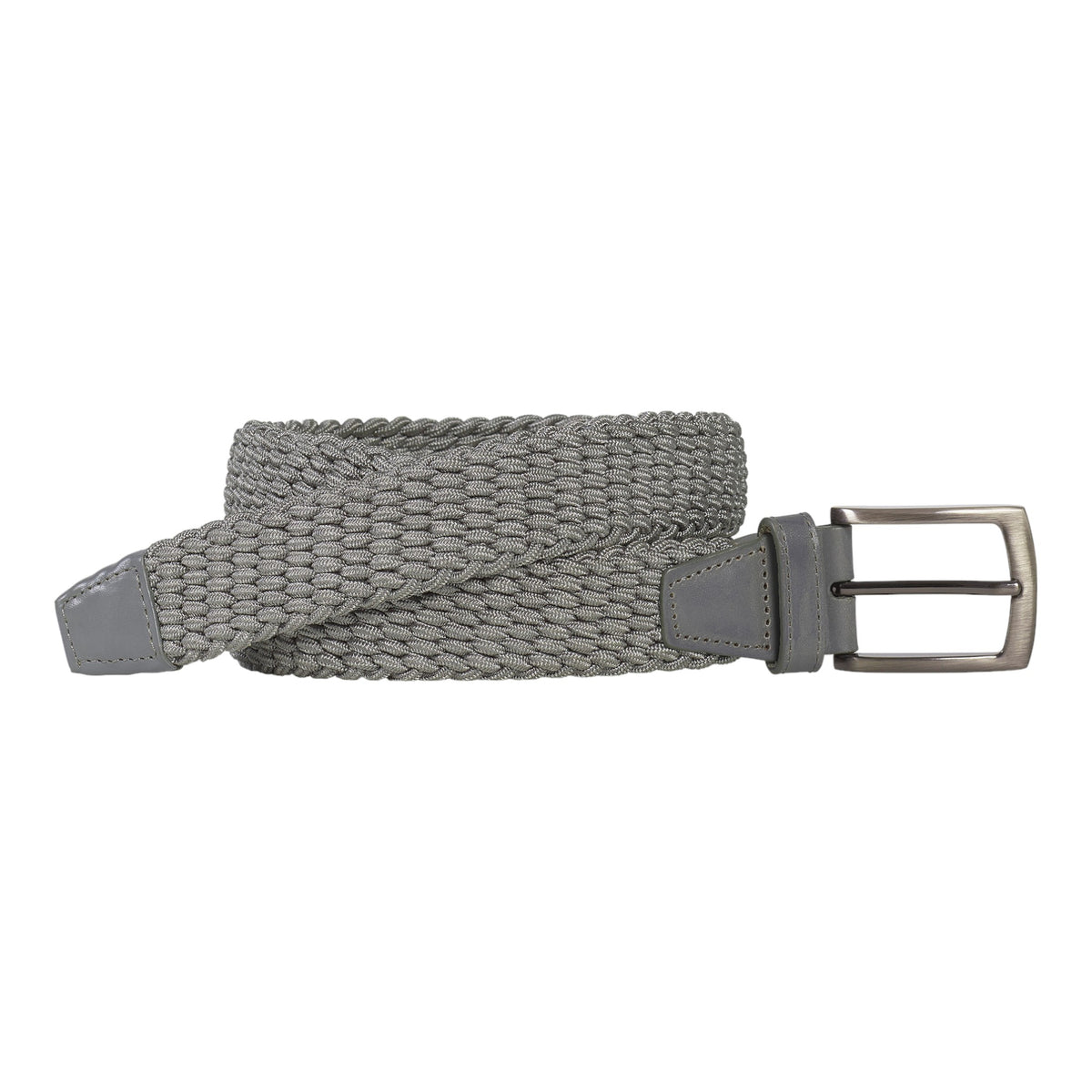 Woven Stretch-Knit Belt
