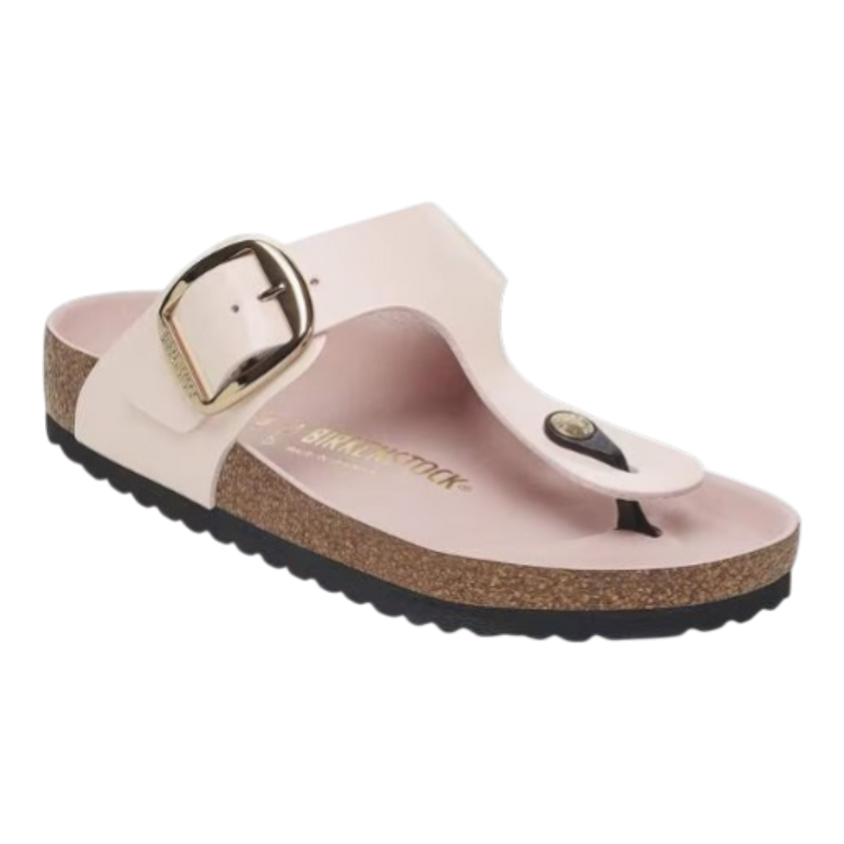 Gizeh Big Buckle Natural Leather Patent