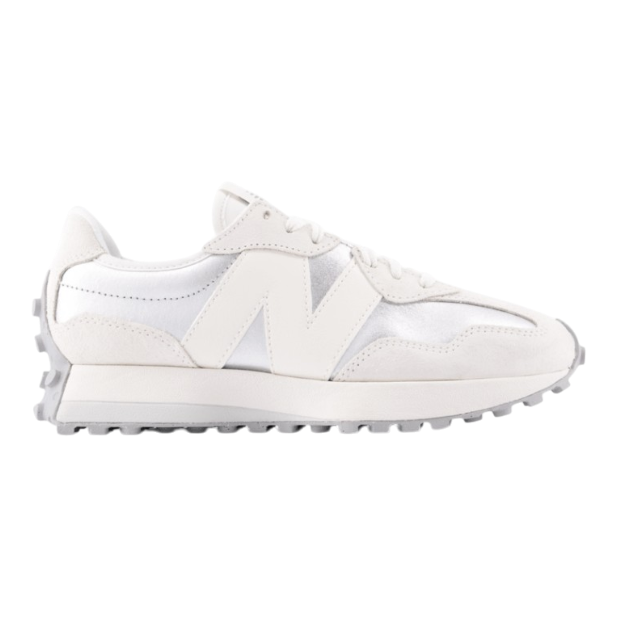 New Balance - Women's 327 - Silver Metallic / M / 8.5