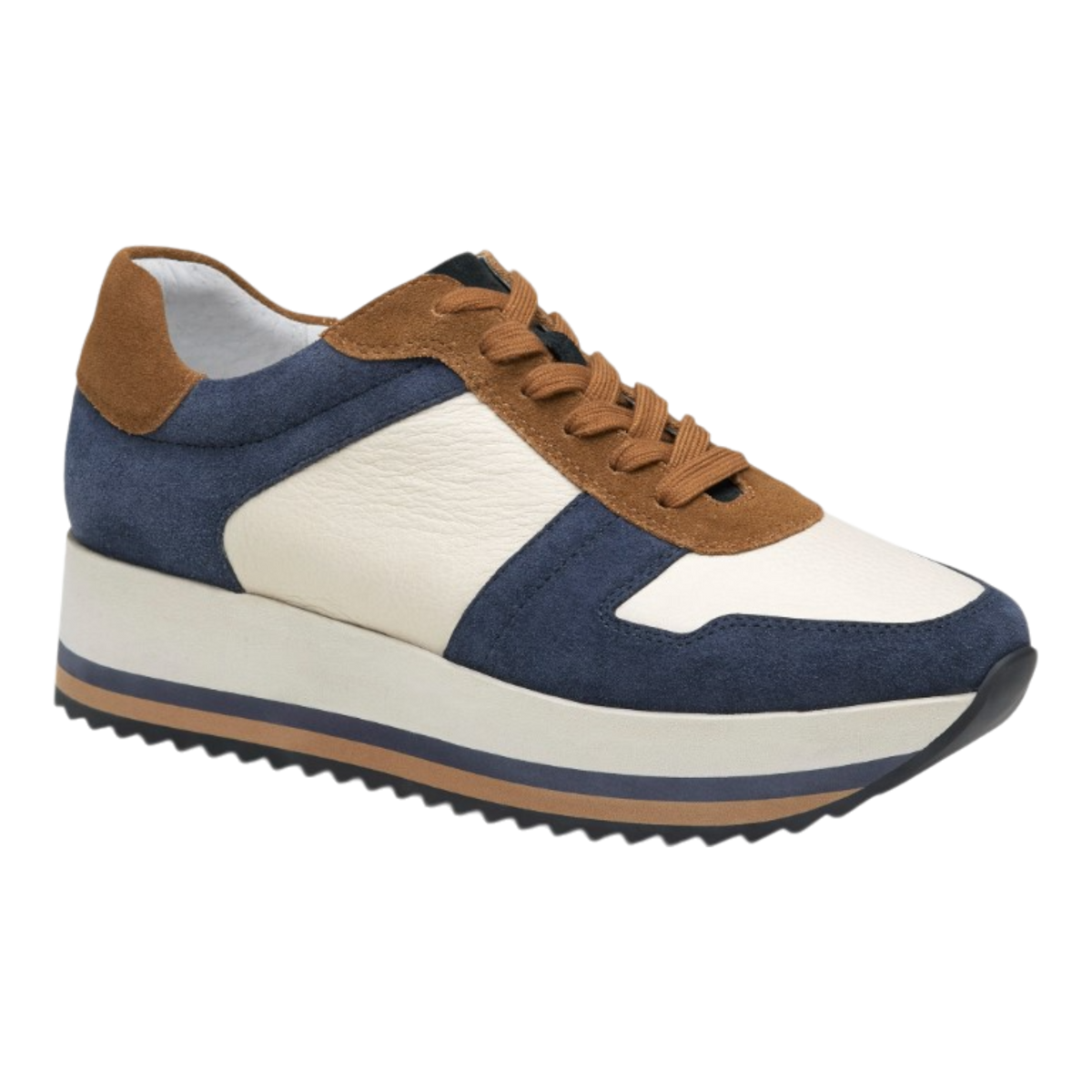 Gracie Colorblock Lace-Up