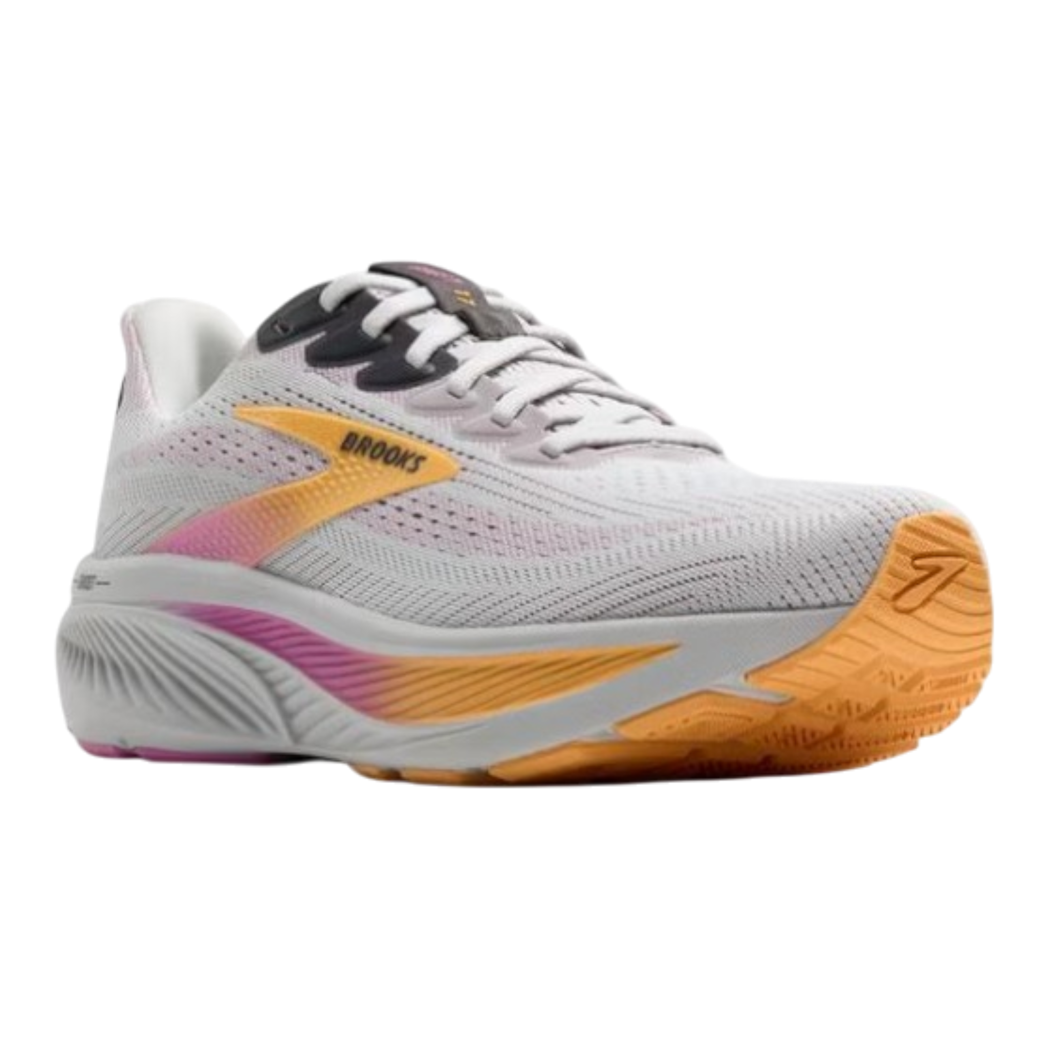 Brooks - Women's Ghost 17 - Oyster/Apricot/Pink / M / 6