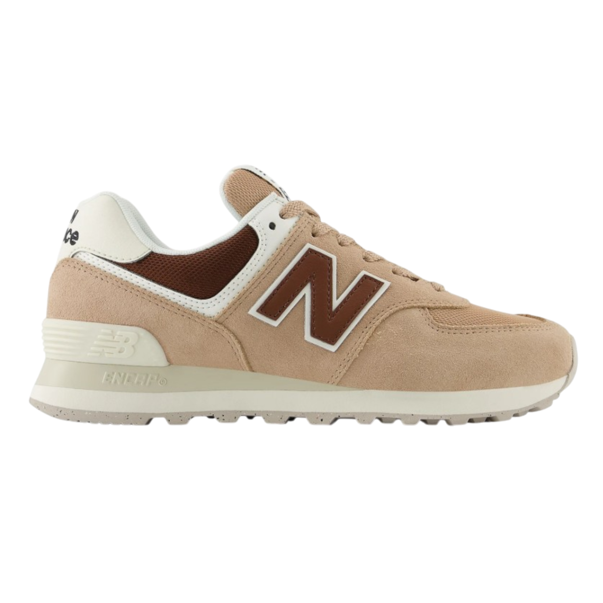 New Balance - Women's 574 - Flat Taupe/Rich Oak / M / 7