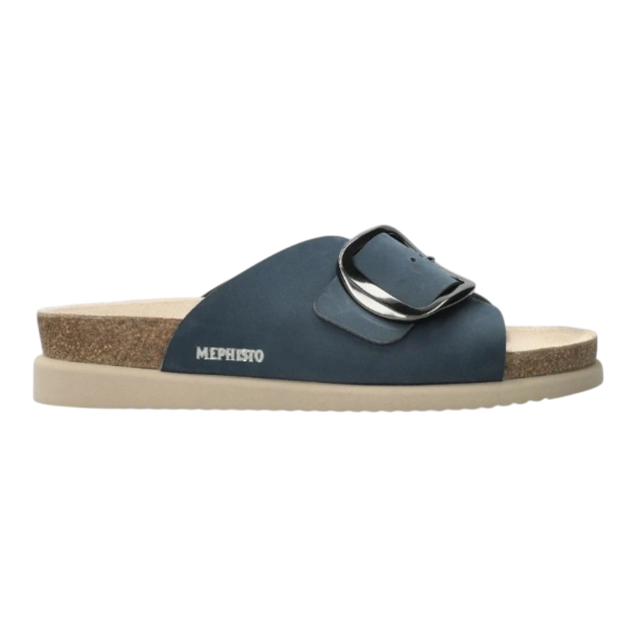 Mephisto - Hariana - Navy Sandalbuck / M / 7
