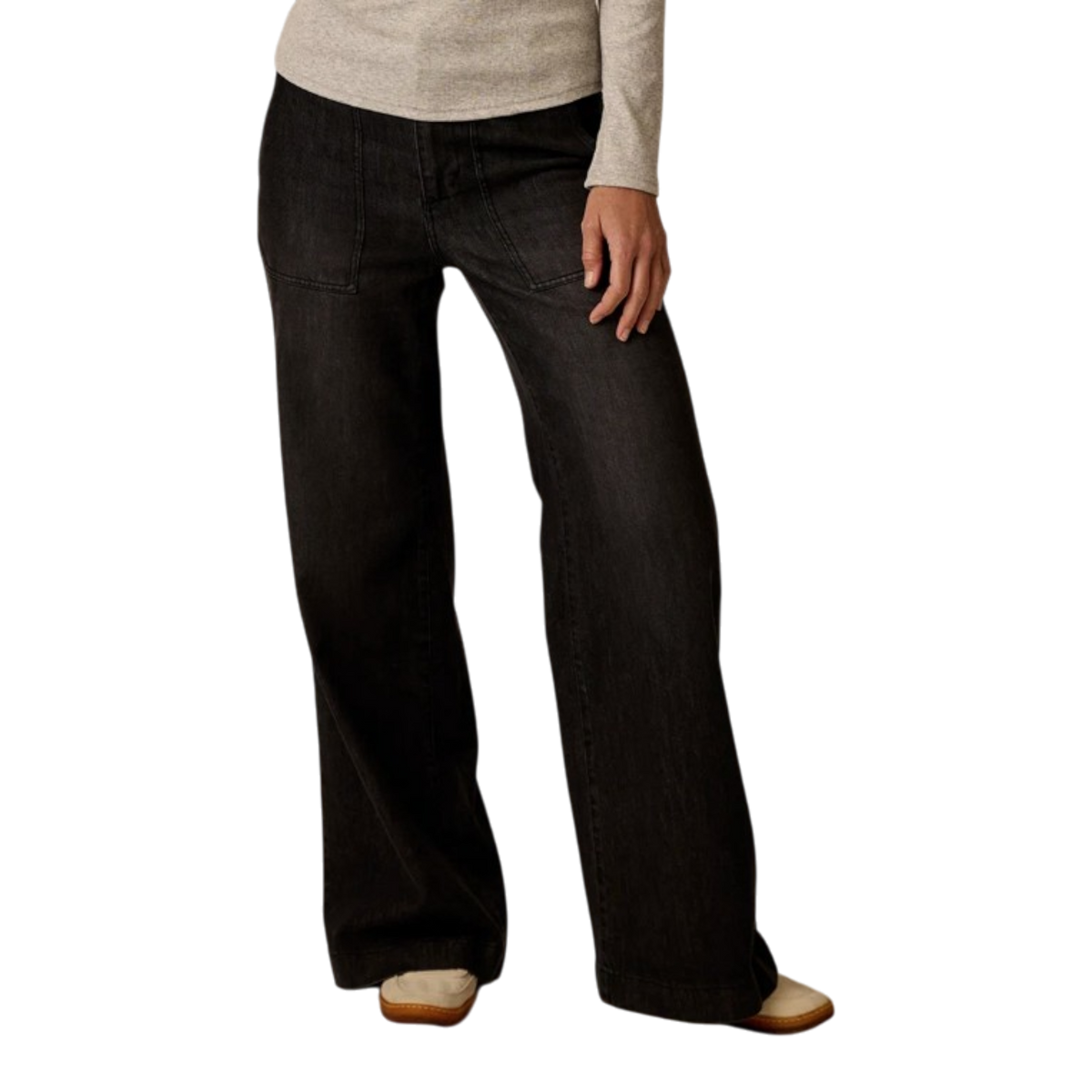 Farrah Lightweight Denim Wide Leg