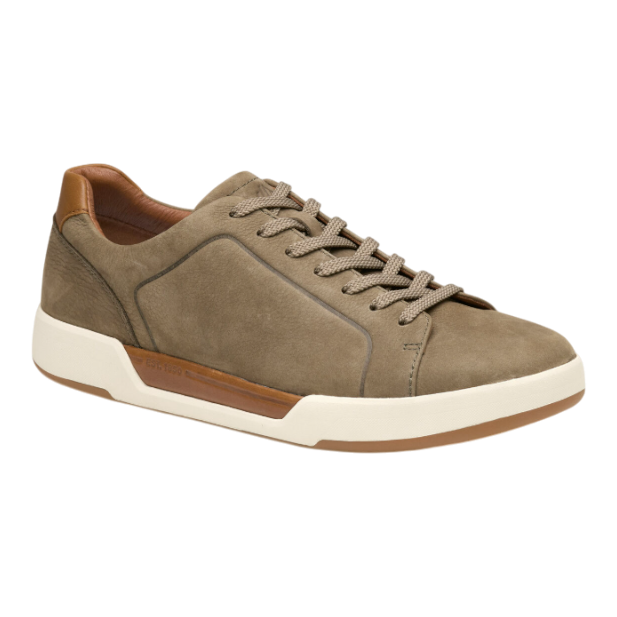 Johnston & Murphy - Kendall Lace-To-Toe - Taupe Nubuck / M / 9