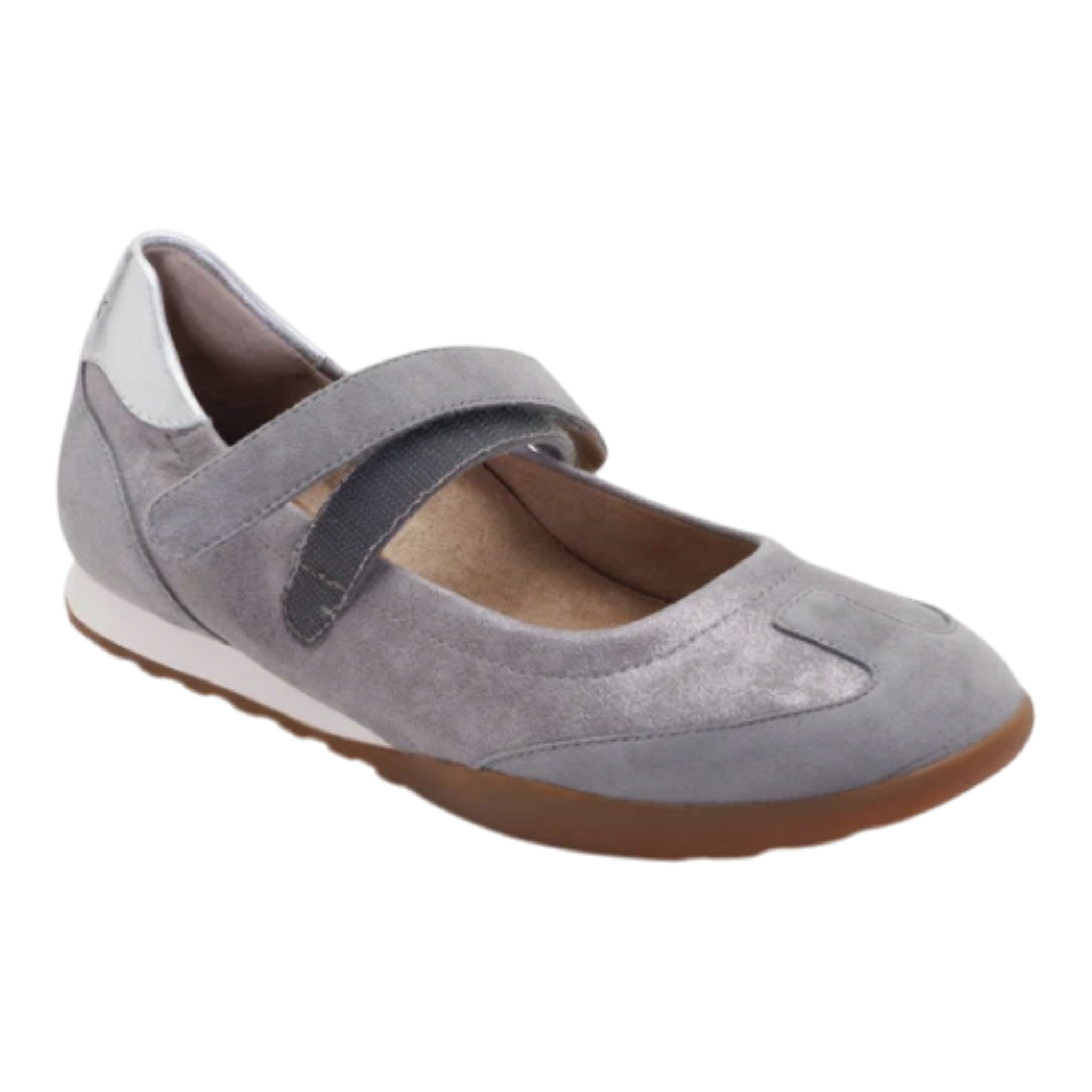 Aetrex - Haley Mary Jane - Pewter / M / 37