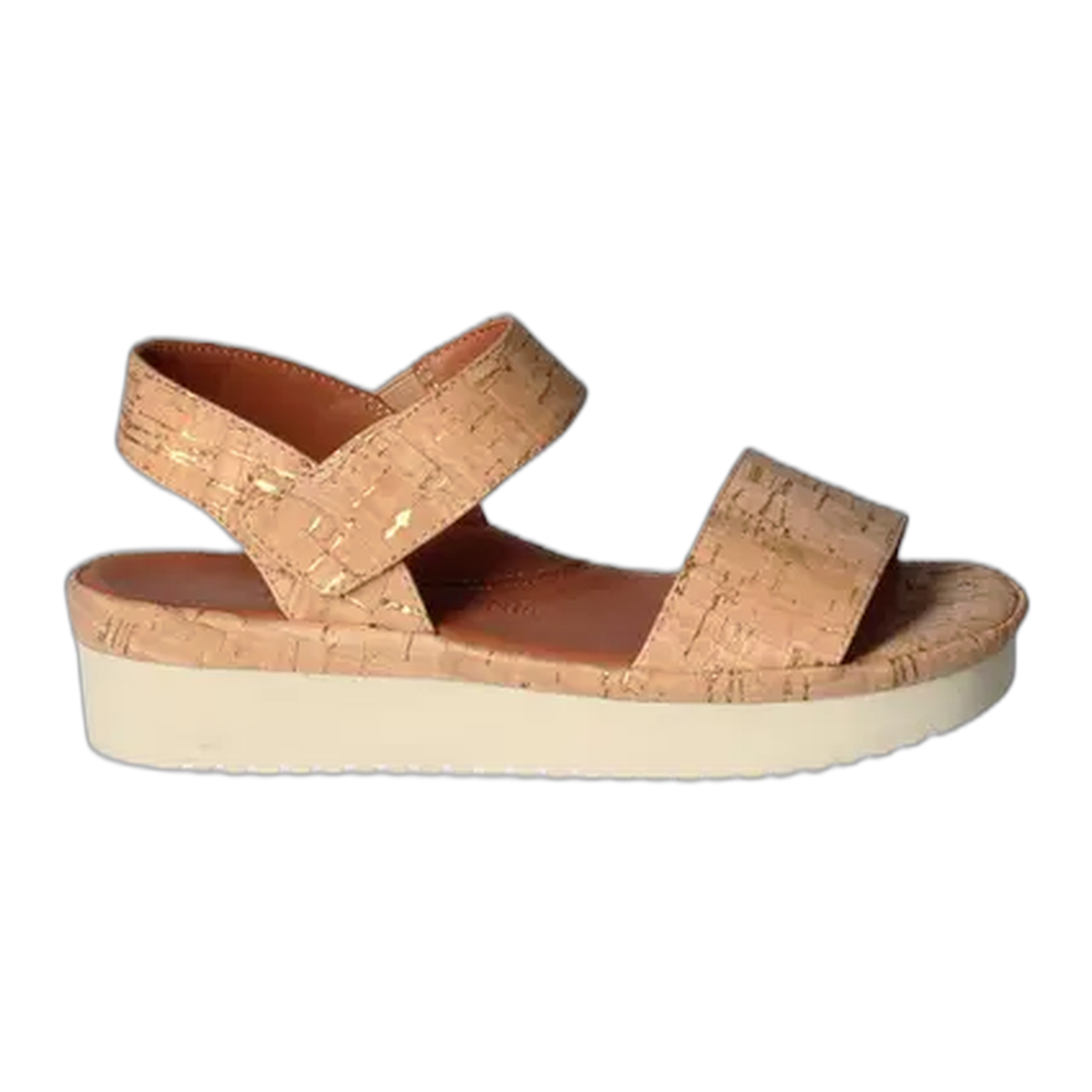 L’Amour Des Pieds - Abrilla - Natural/Gold Cork / M / 7