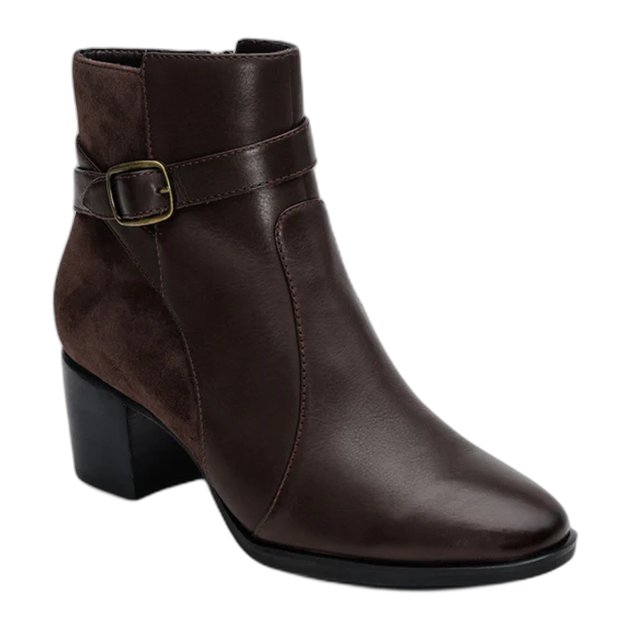 Aetrex - Rebecca Heel Boot - Dark Brown / M / 37