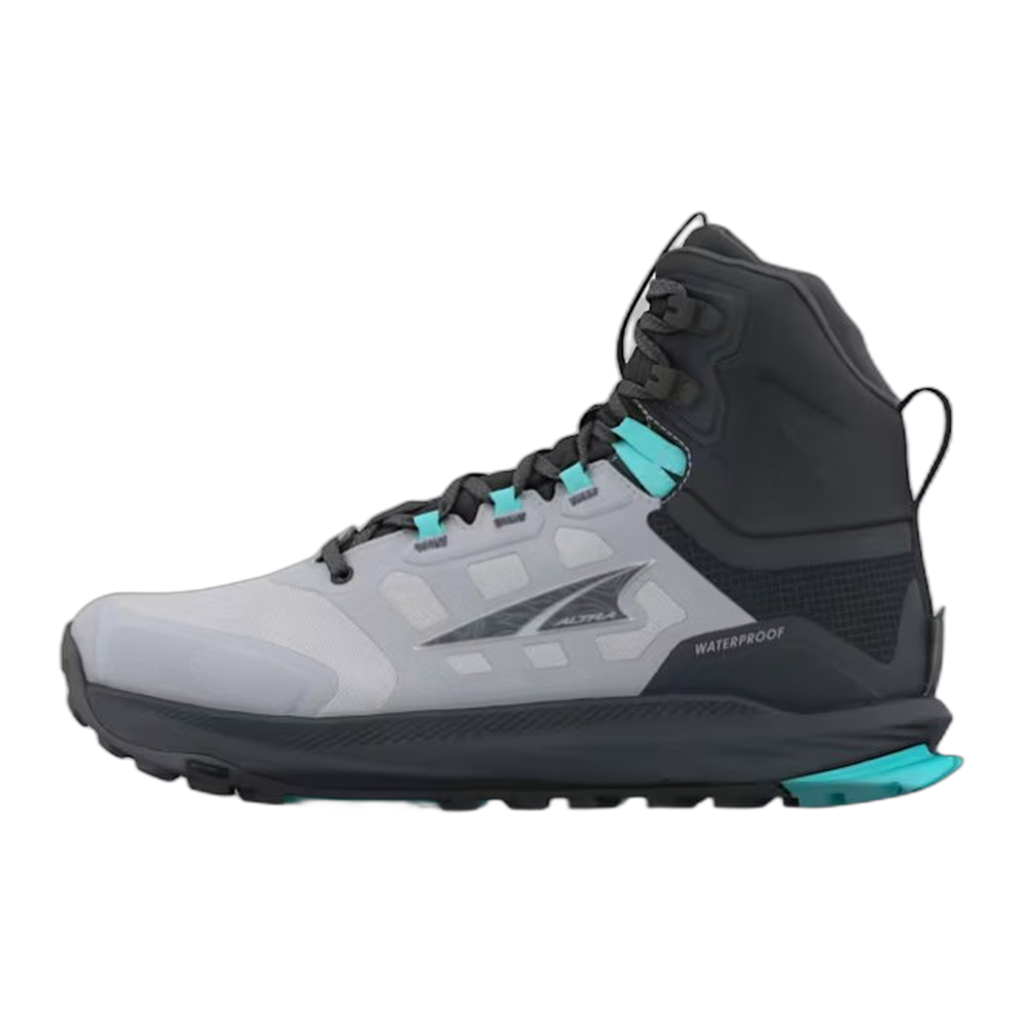 Altra - Women's Lone Peak 9 Waterproof Mid - Black/Gray / M / 6