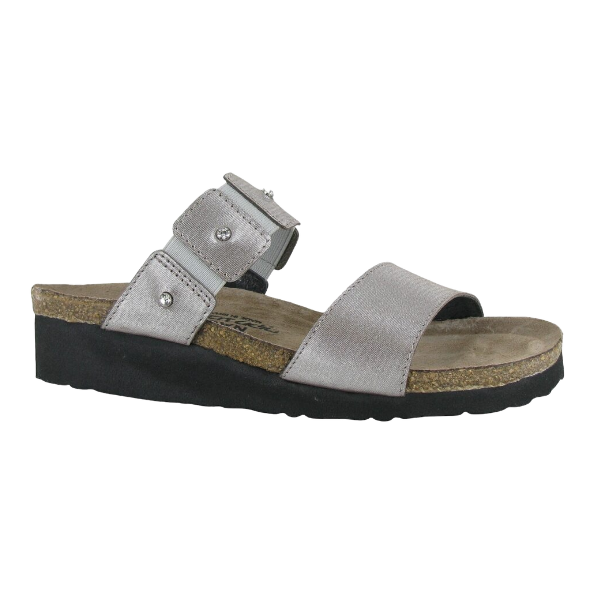 Naot - Ashley - Silver Threads Leather / M / 35