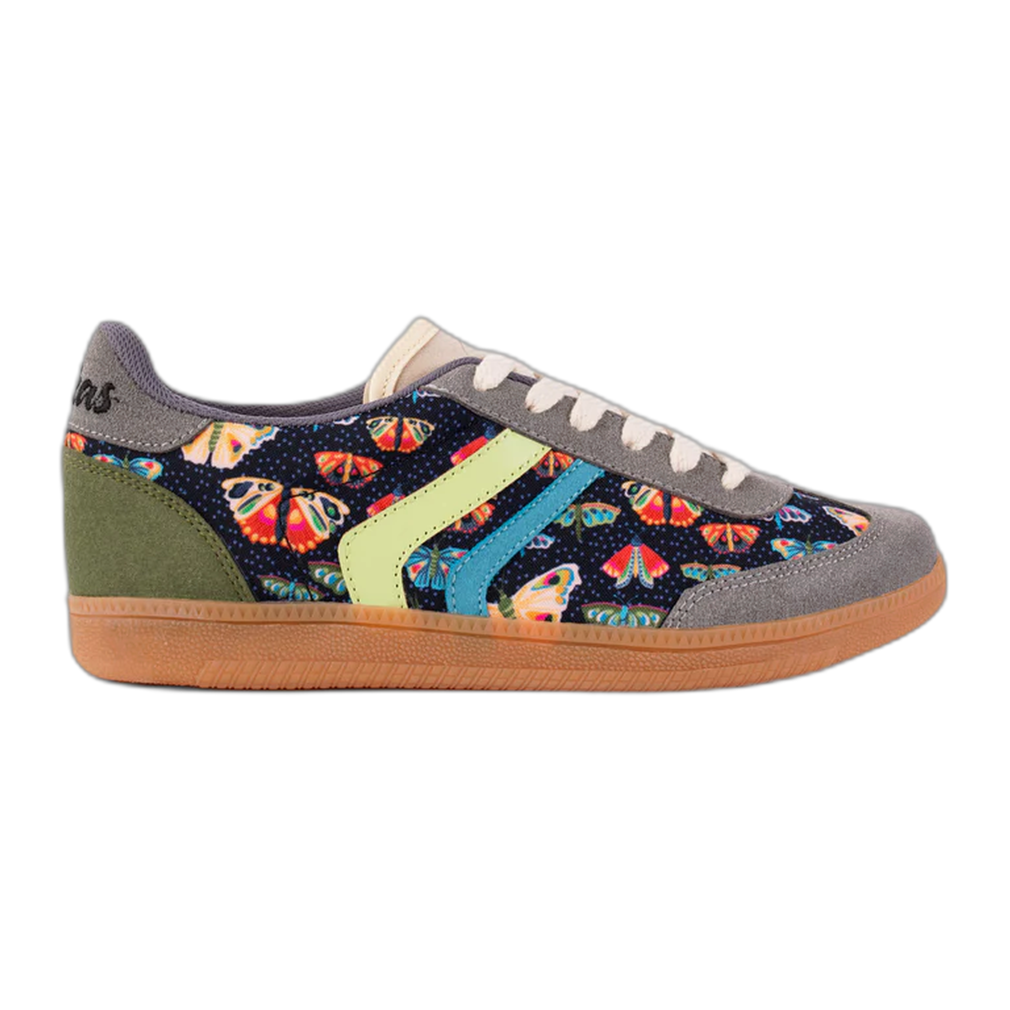 Inkkas - Flutterby Vegan Tennis - Grey / M / 7