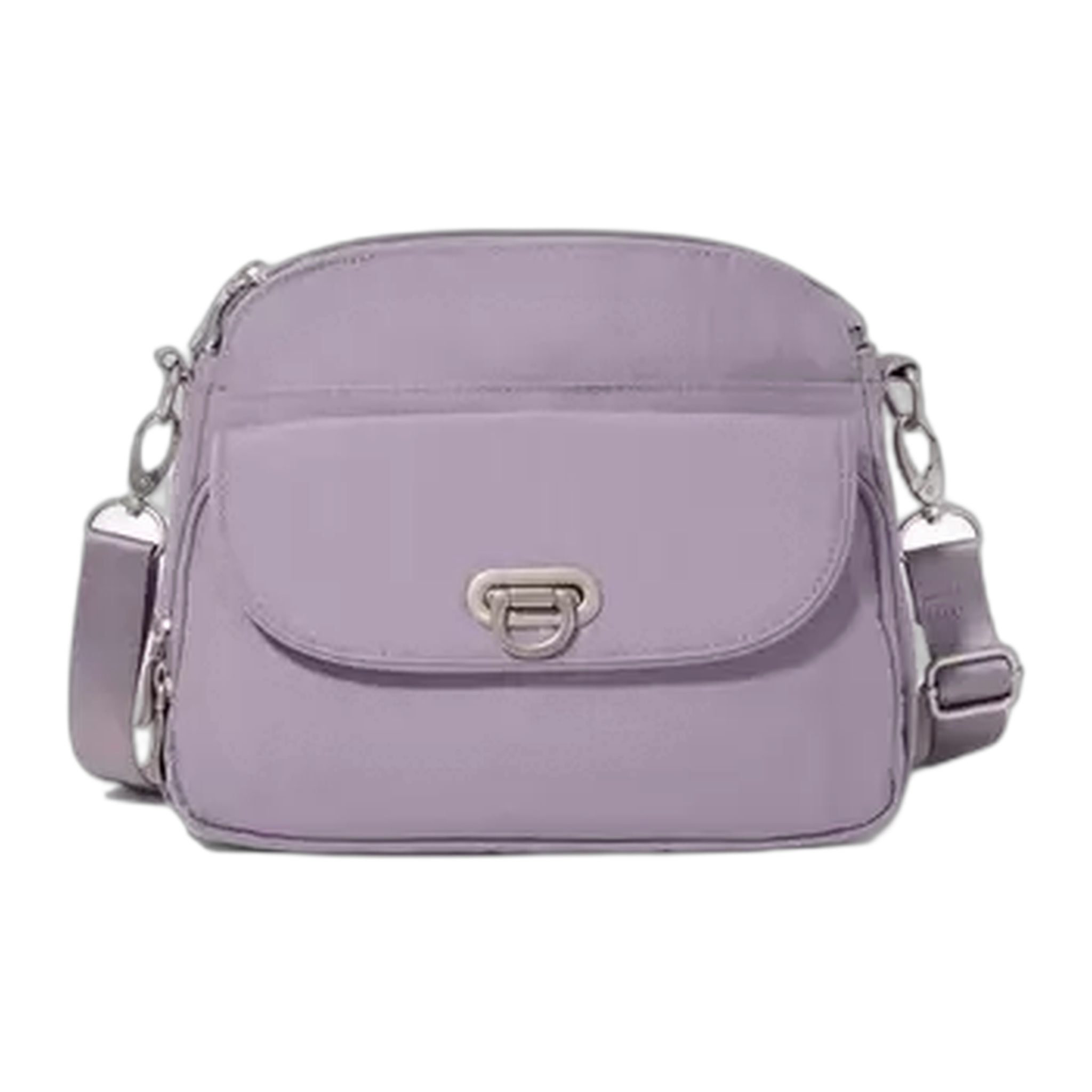 Baggillini - Coastal Flip Lock Crossbody - Lilac