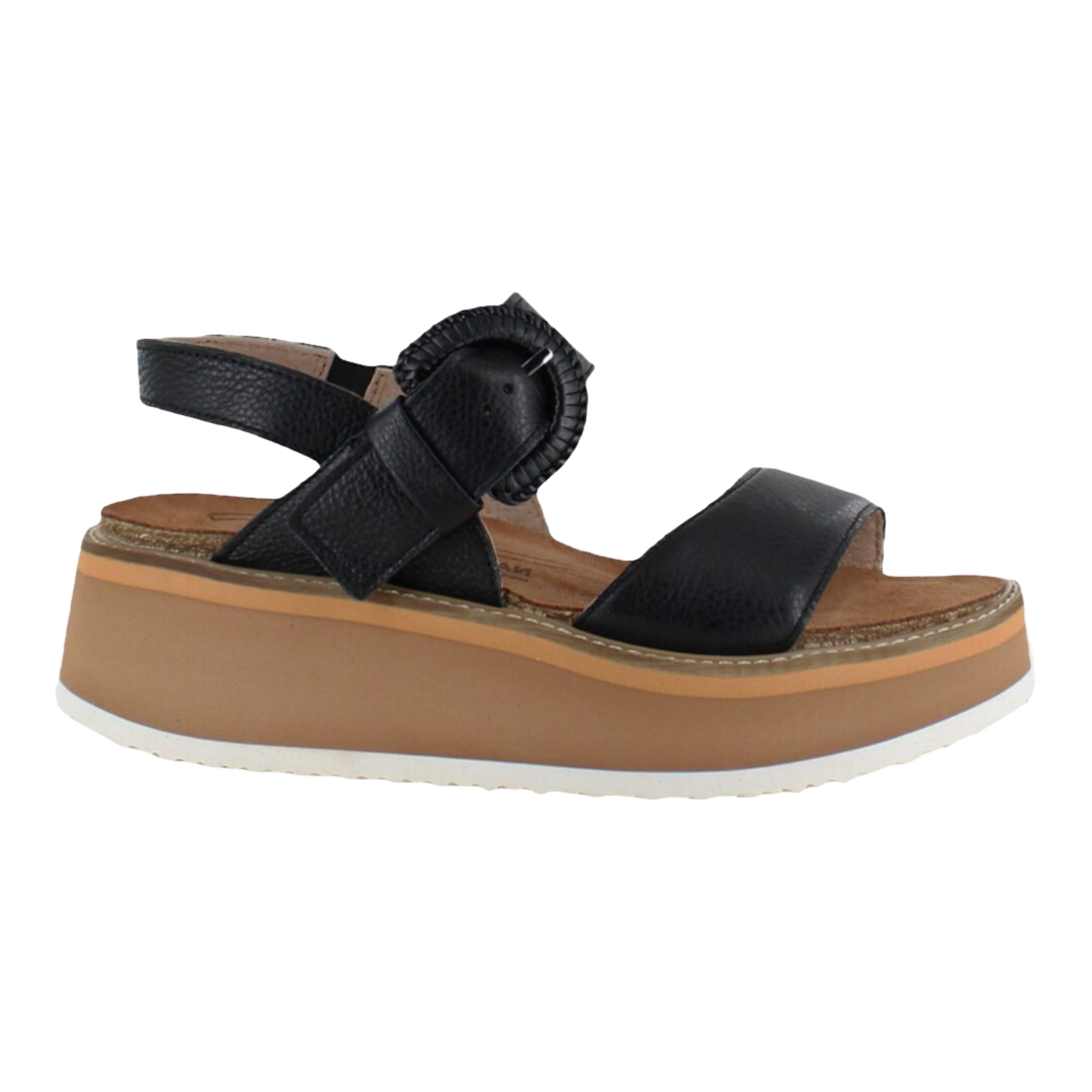 Naot - Crepe - Black Soft Leather / M / 36