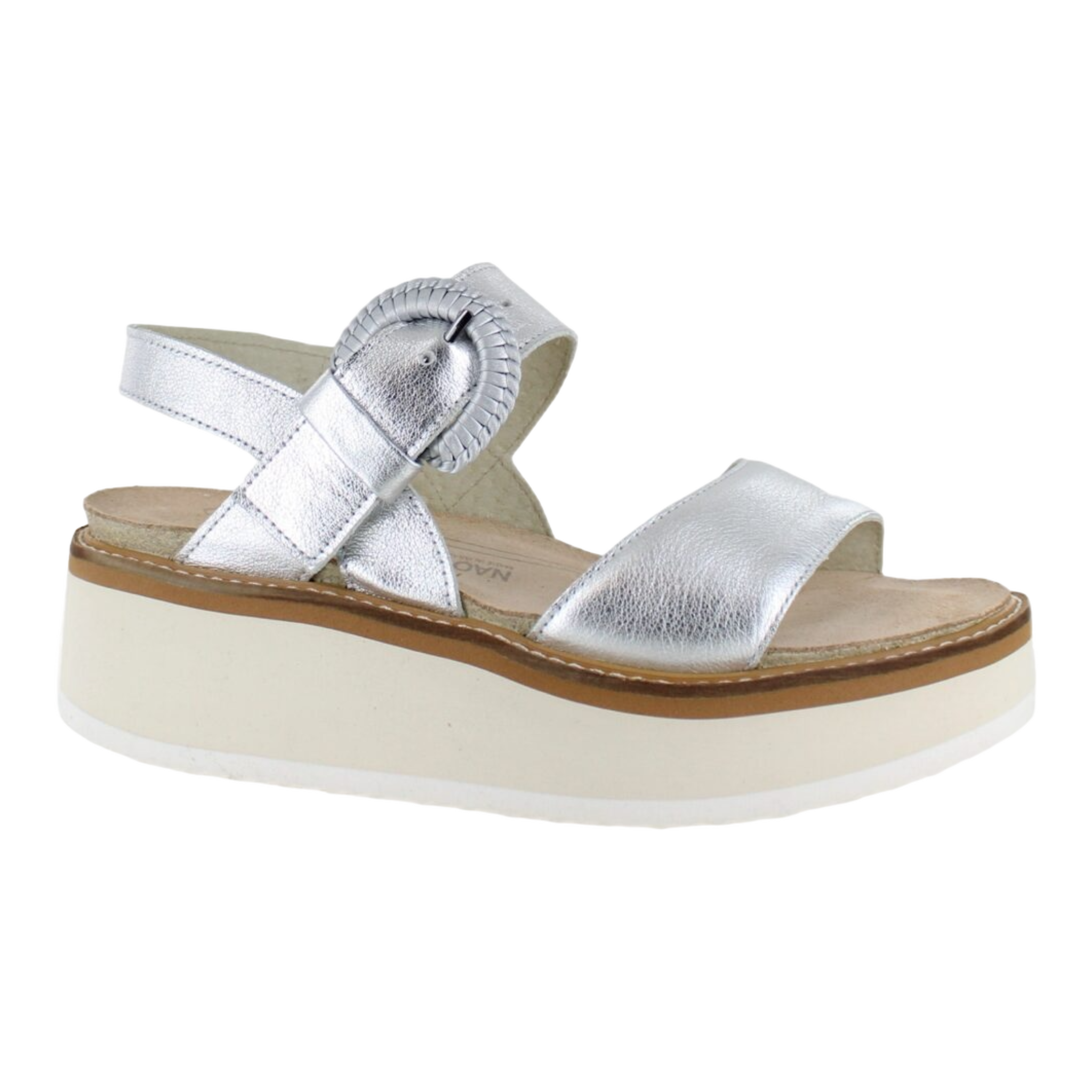 Naot - Crepe - Silver Soft Leather / M / 36