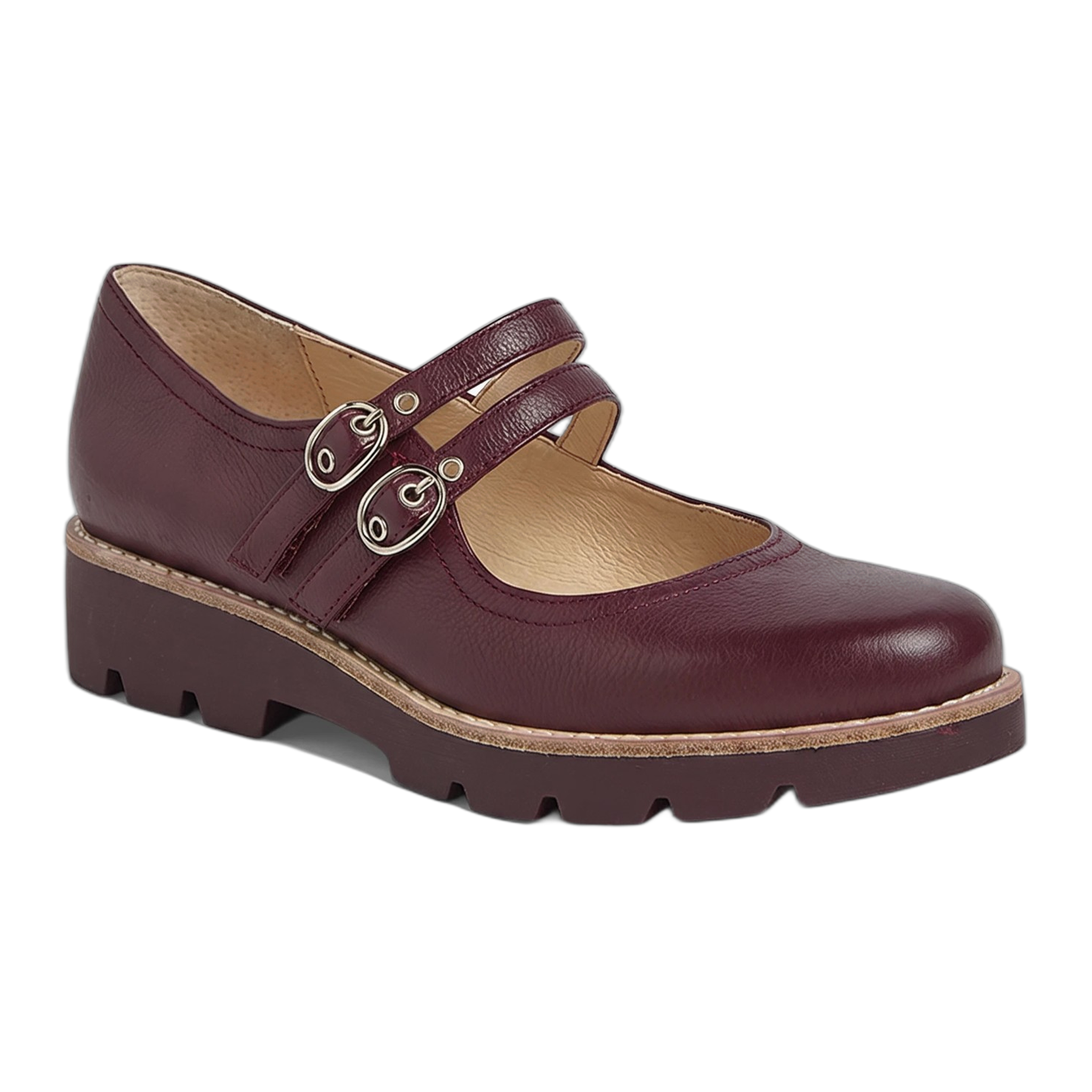 Django & Juliette - Dabbie - Burgundy/Burgundy / M / 37