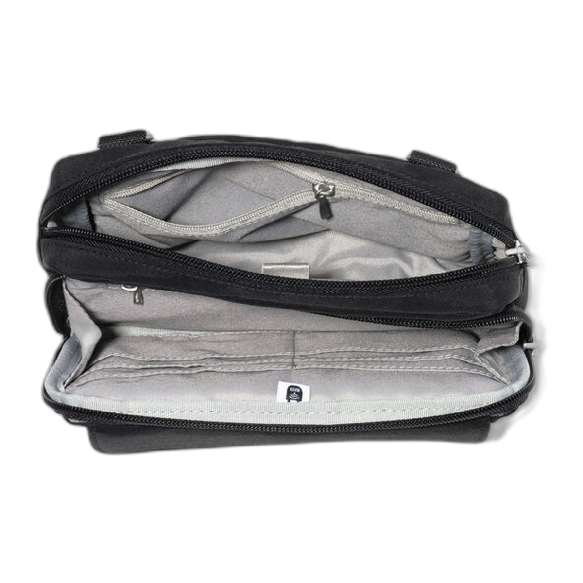 Modern Double Zip Crossbody