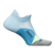 Feetures - Elite Light Cushion No Show Tab - Blue Crystal / S