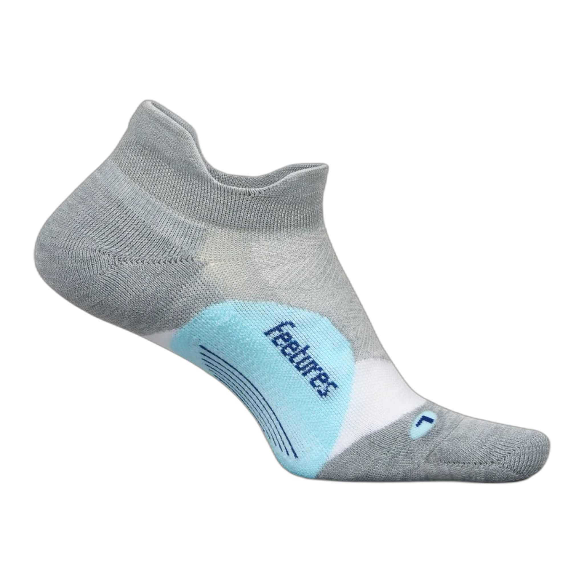 Feetures - Elite Light Cushion Tab - Gray Sky / S