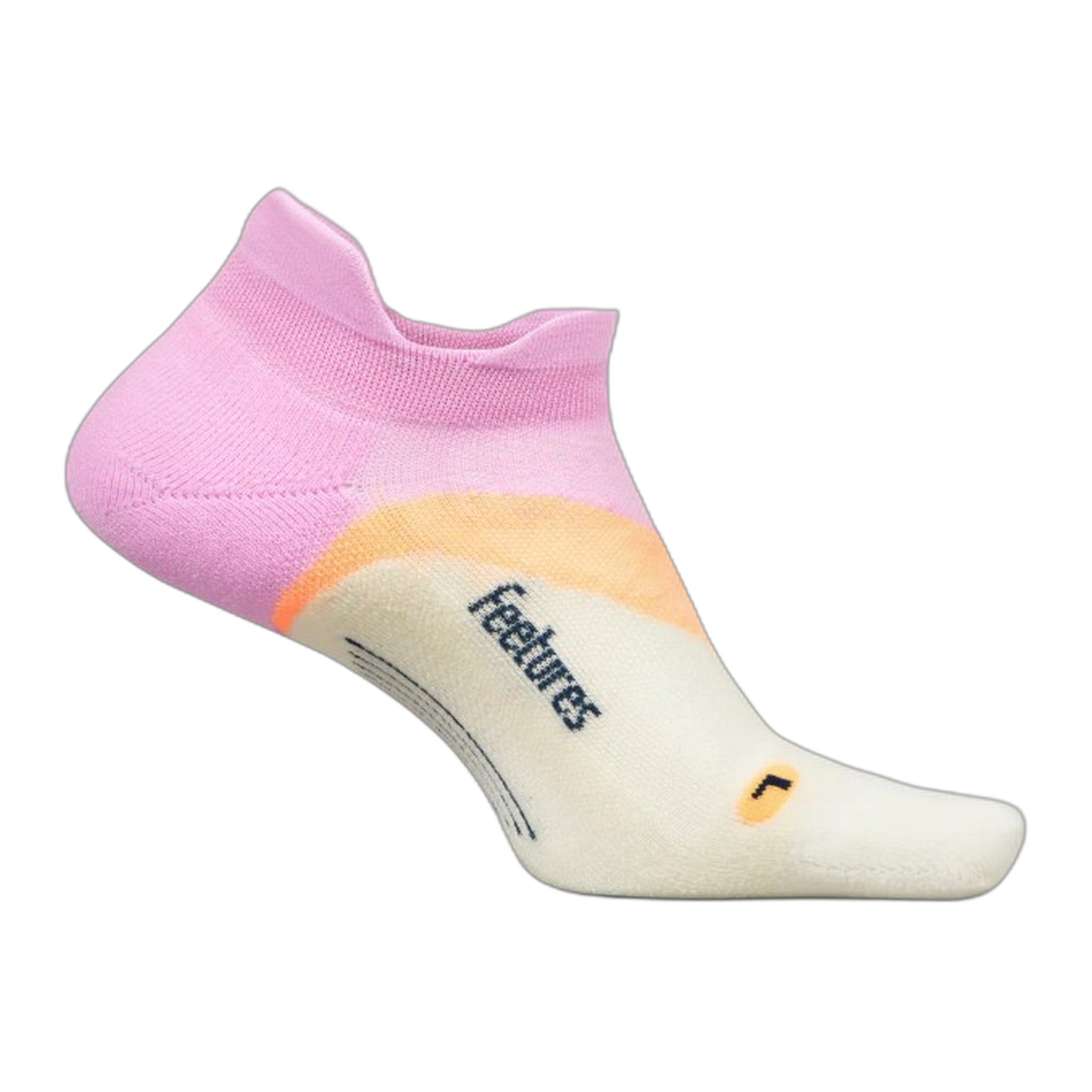 Feetures - Elite Light Cushion Tab - Pink Citrus / S