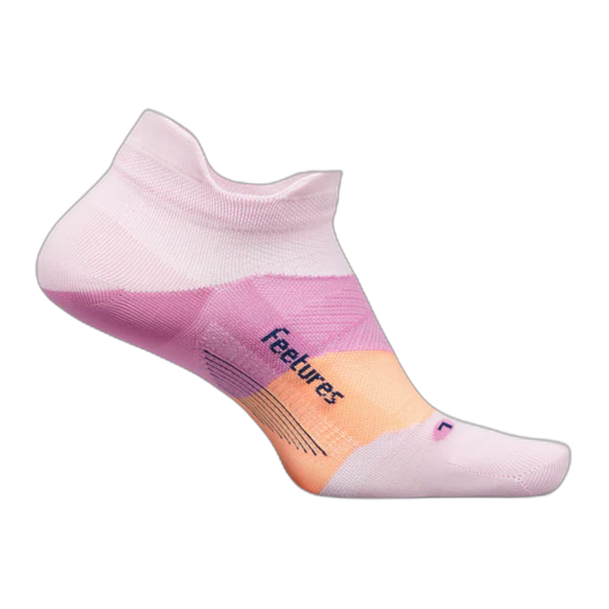 Feetures - Women's Elite Ultra Light Tab - Pink Blitz / L