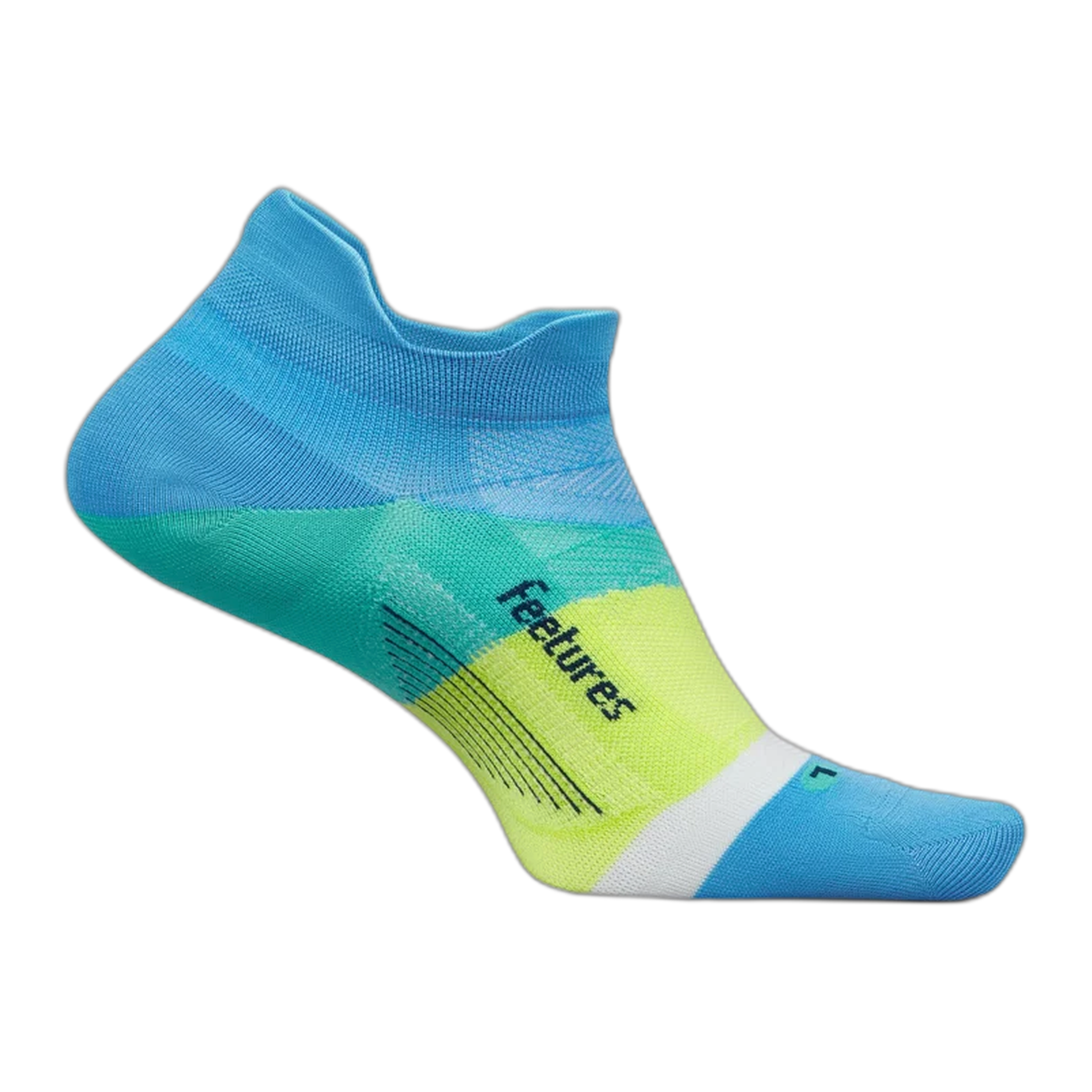 Feetures - Elite Ultra Light Tab Sock - Arctic Blue / S